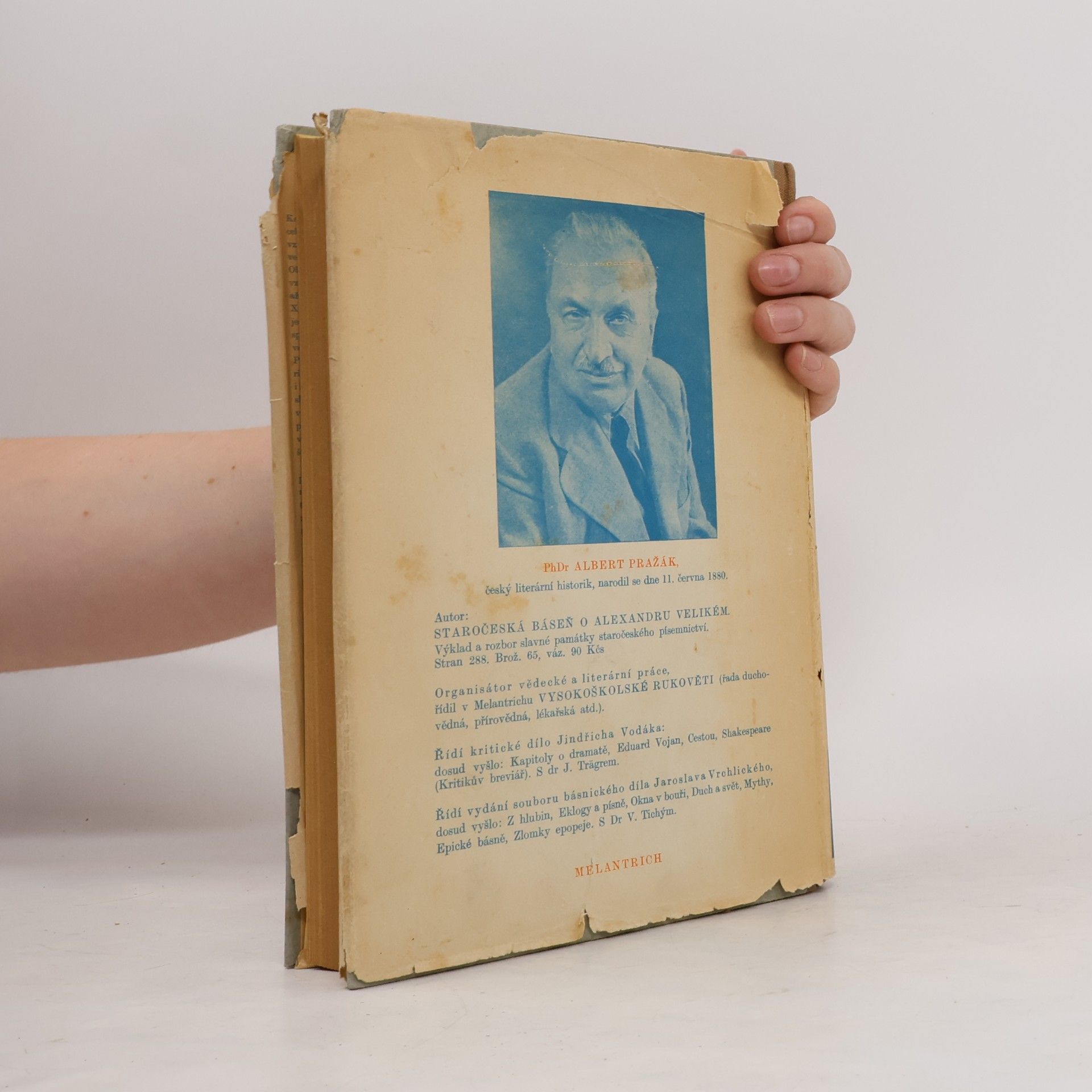 Albert Pražák Dějiny slovenské literatury