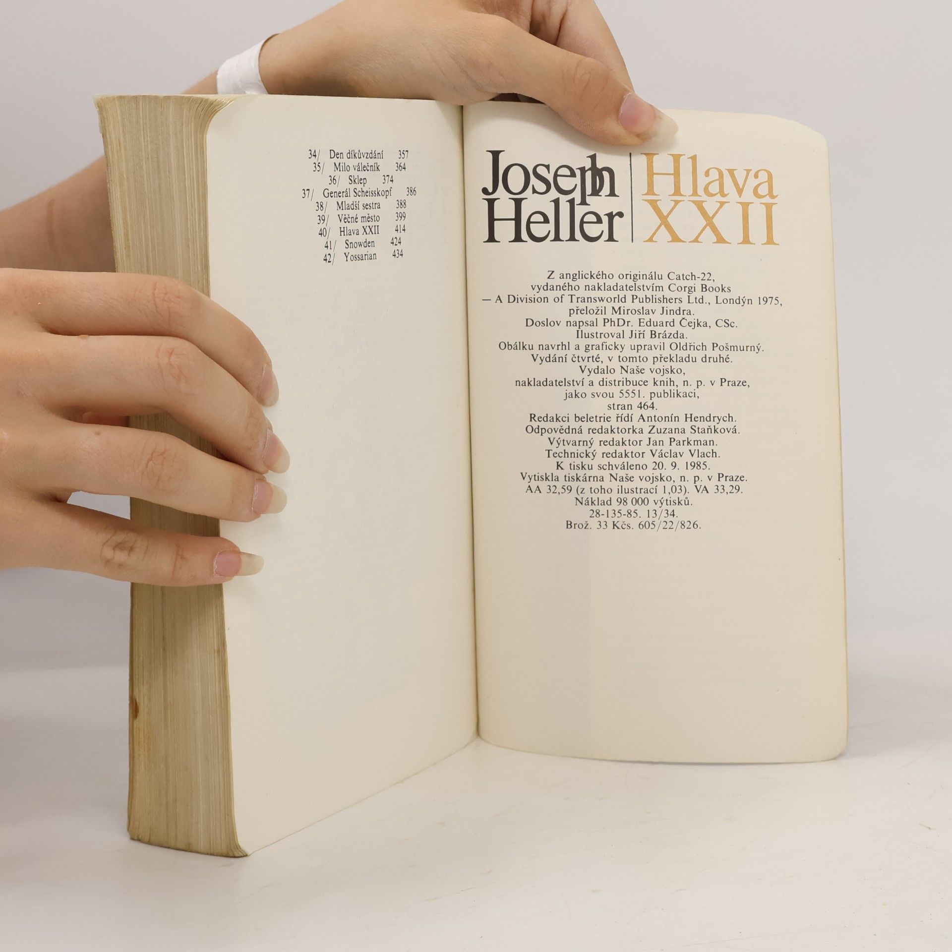 Joseph Heller Hlava XXII.