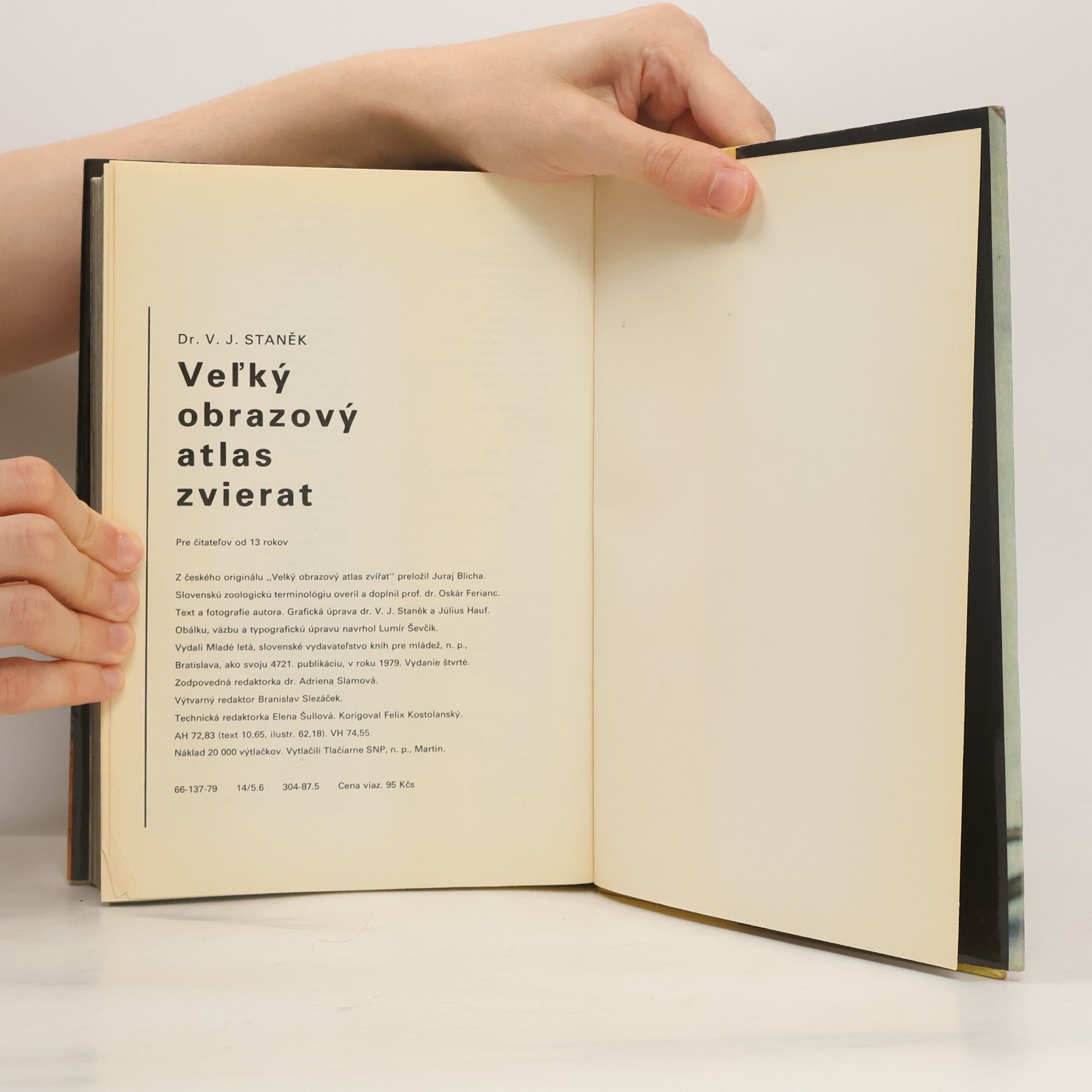 Václav Jan Staněk Veľký obrazový atlas zvierat