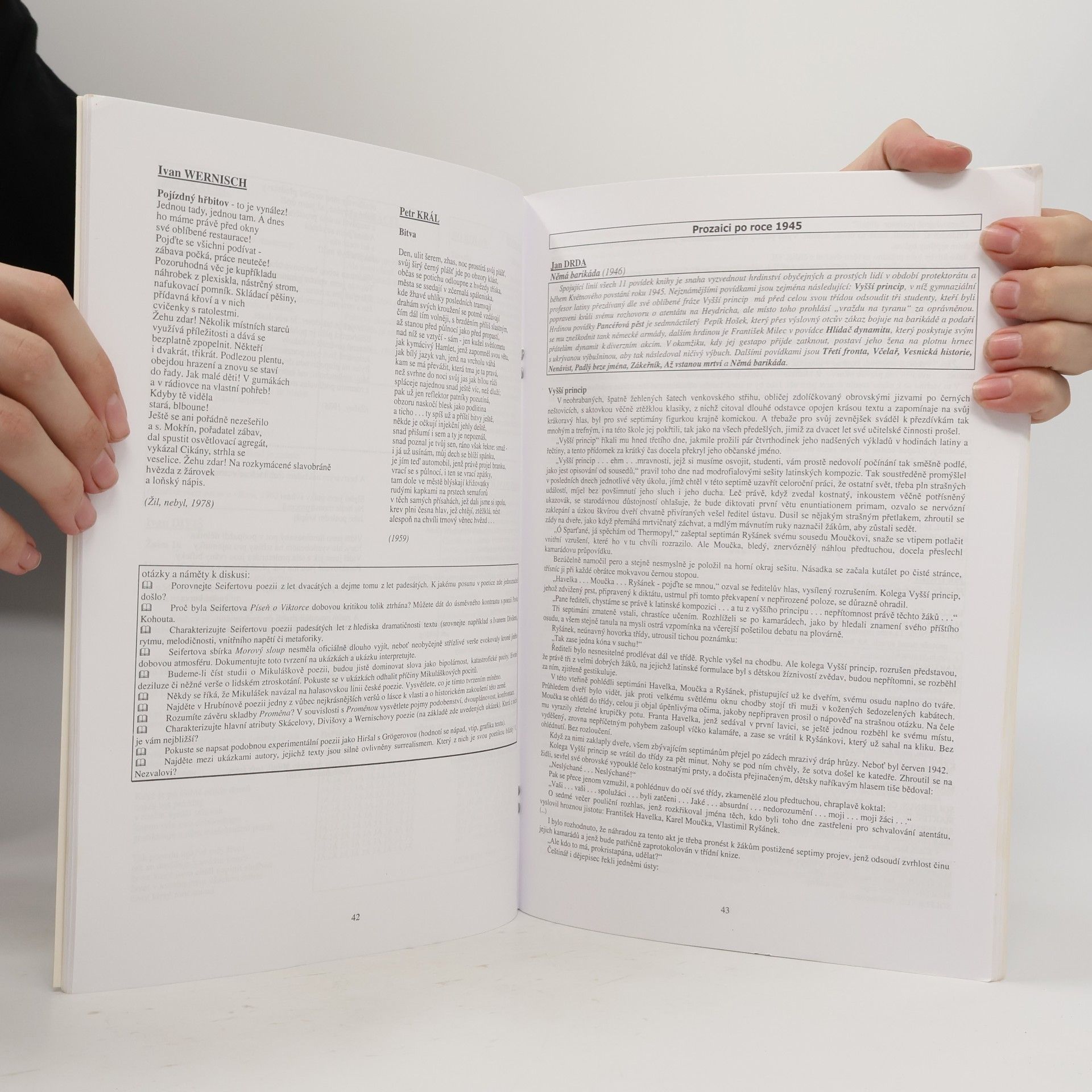 Vladimír Prokop Čítanka k Přehledu české literatury 20. století