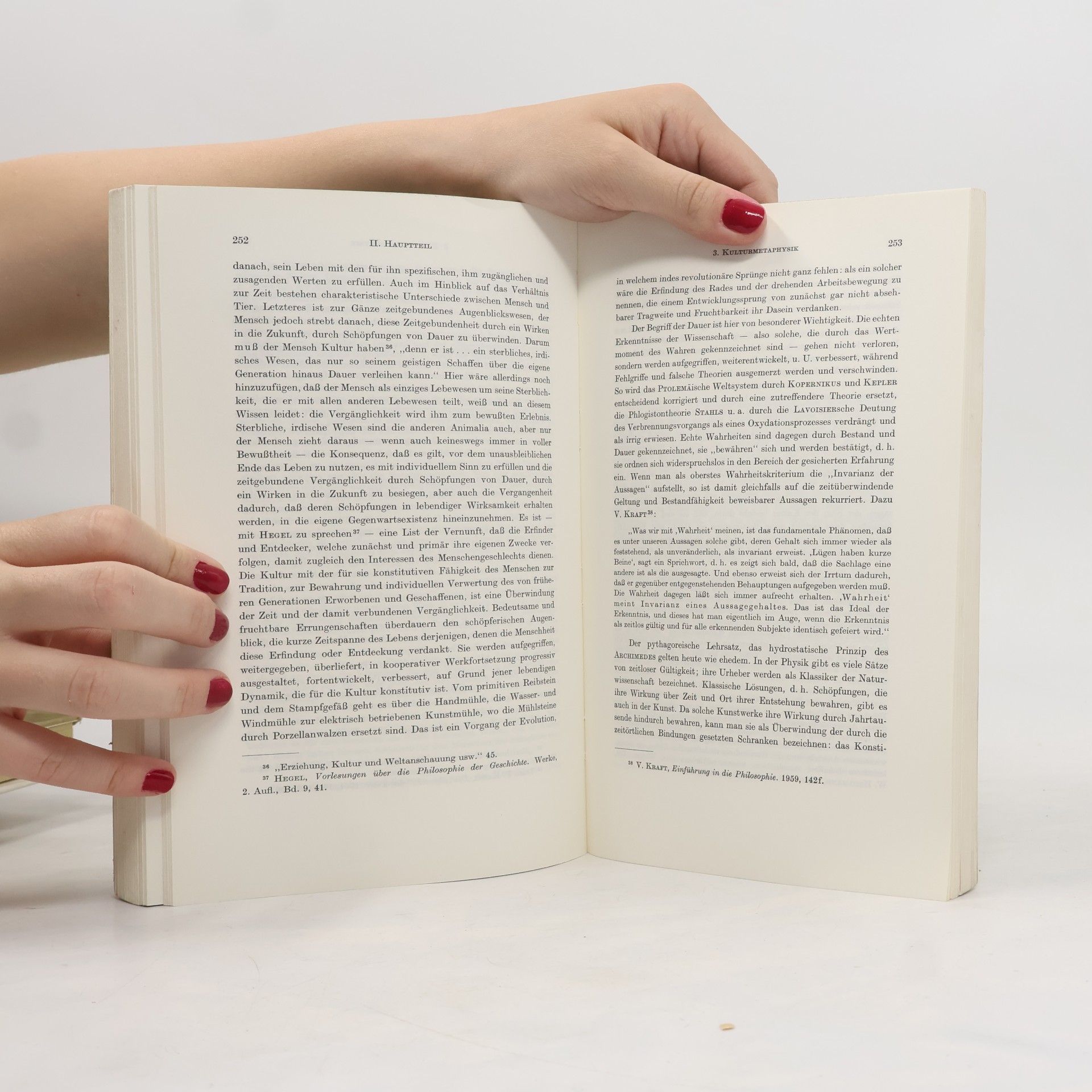 Friedrich Kainz Hauptprobleme der Kulturphilosophie
