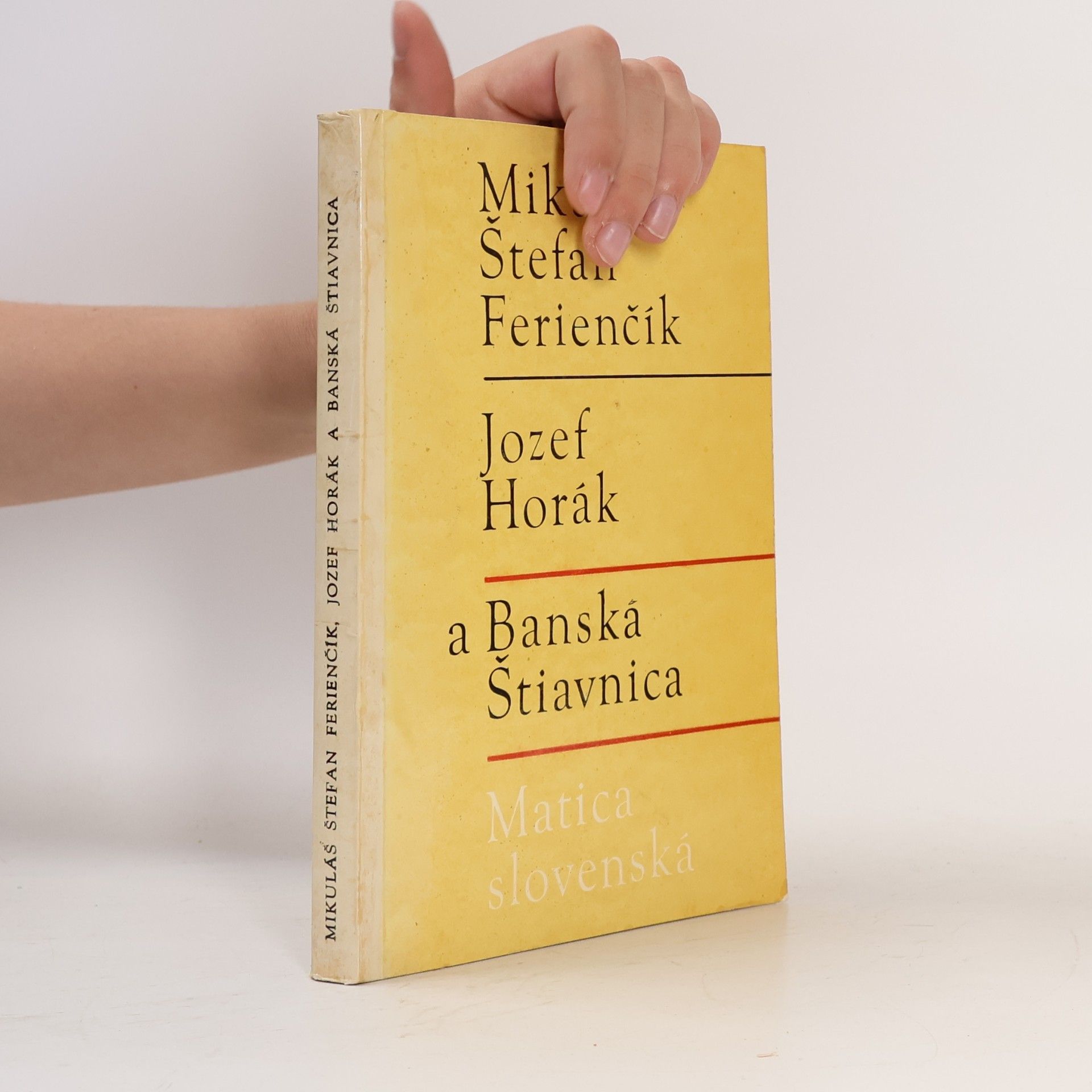 Autorenkollektiv Mikulás Štefan Ferienčík, Jozef Horák a Banská Štiavnica