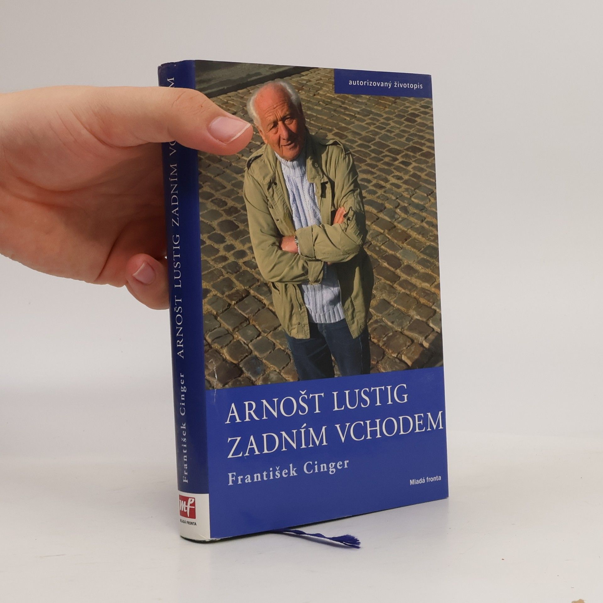František Cinger Arnošt Lustig zadním vchodem