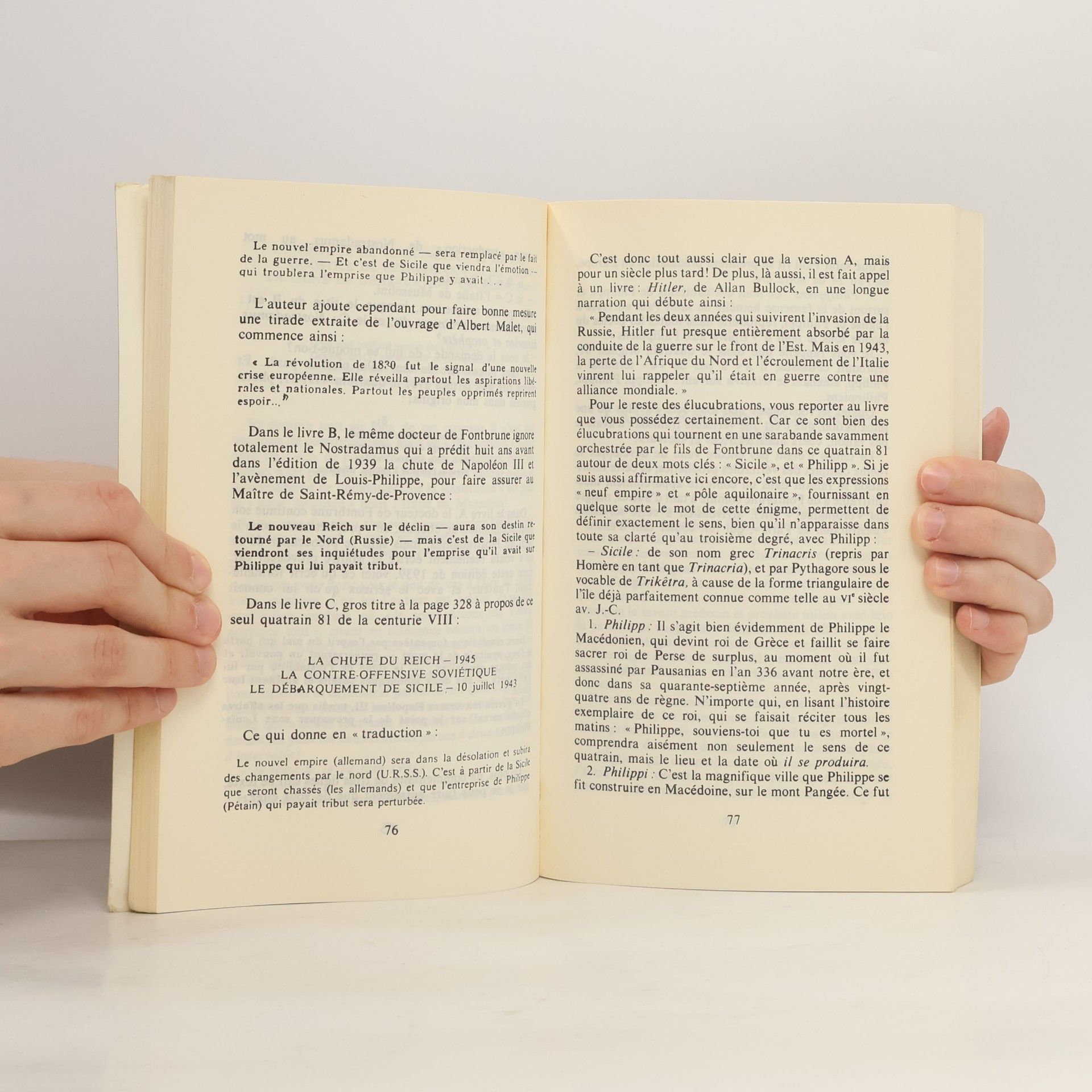Elisabeth Bellecour Nostradamus trahi - édition de 1605