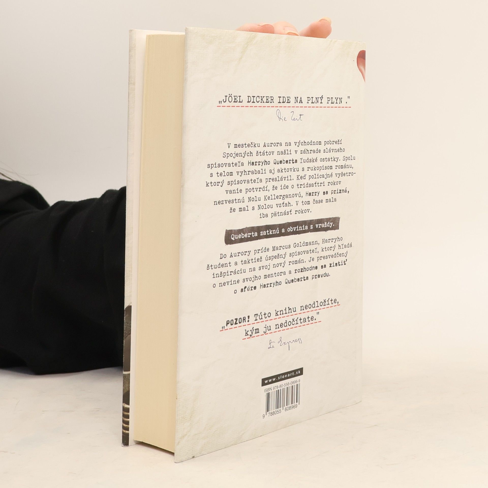 Joël Dicker Pravda o afére Harryho Queberta