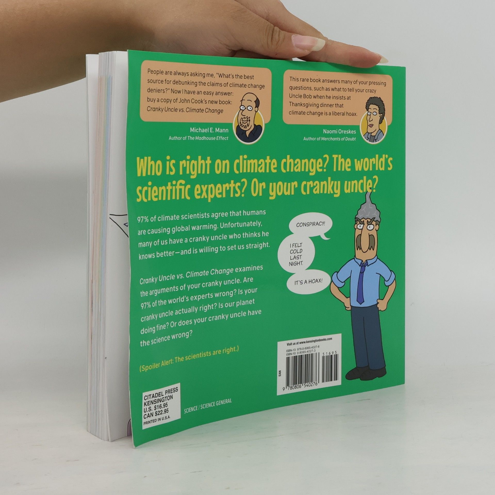 John Cook Cranky Uncle vs. Climate Change: How to Understand and Respond to Climate Science Deniers