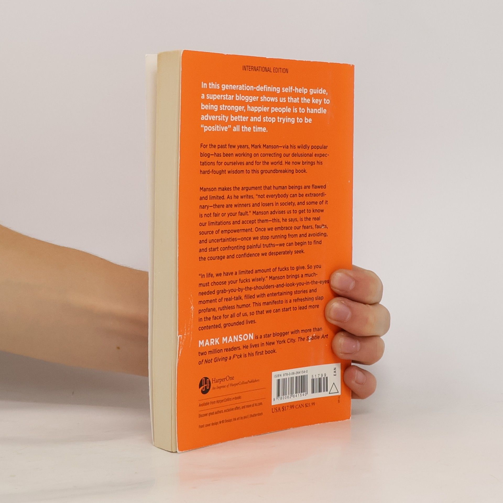 Mark Manson The Subtle Art of Not Giving a Fuck