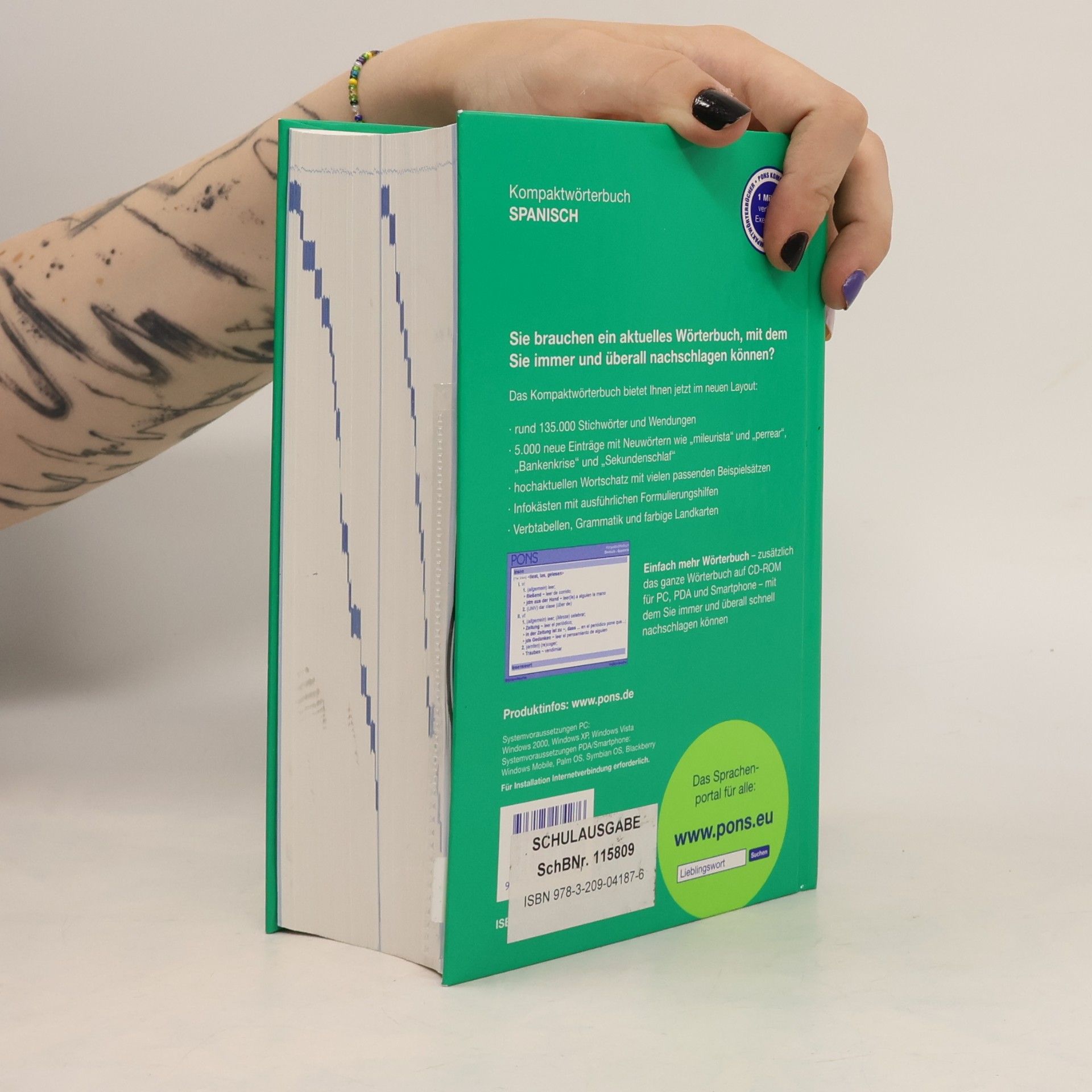Marieluise Schmitz PONS Kompaktwörterbuch - Spanisch