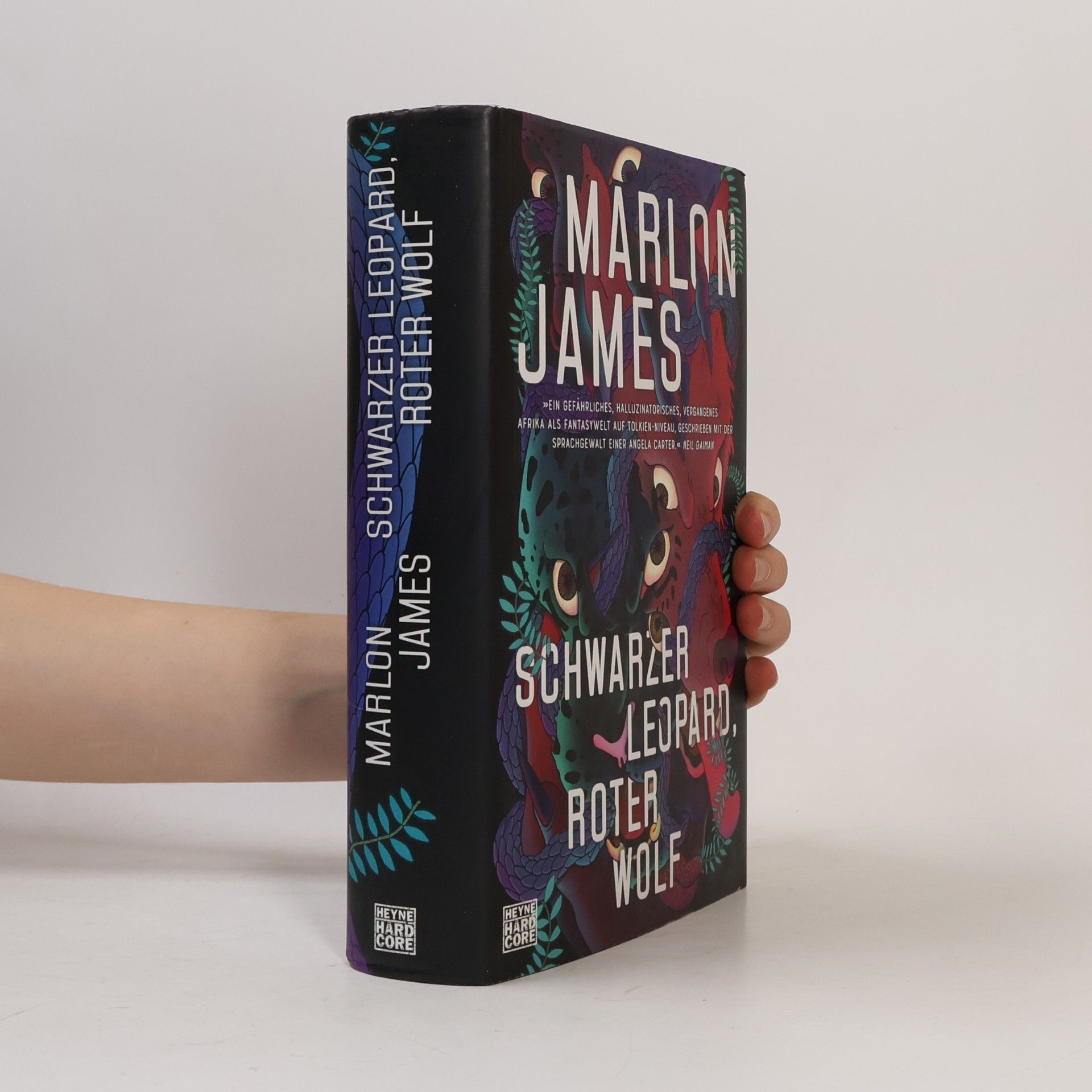 Marlon James Schwarzer Leopard, roter Wolf