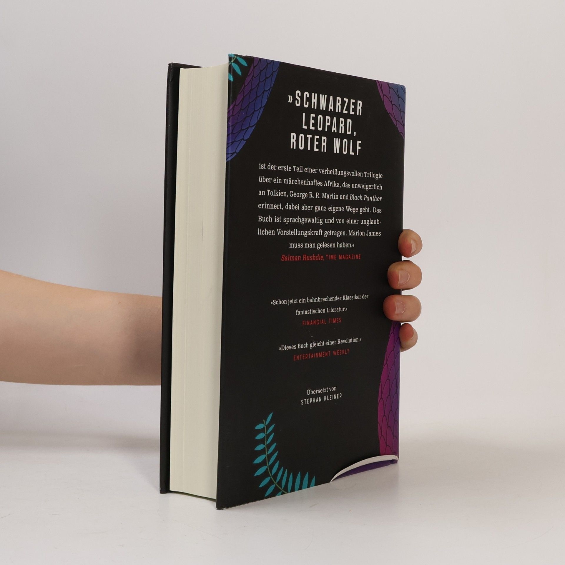 Marlon James Schwarzer Leopard, roter Wolf