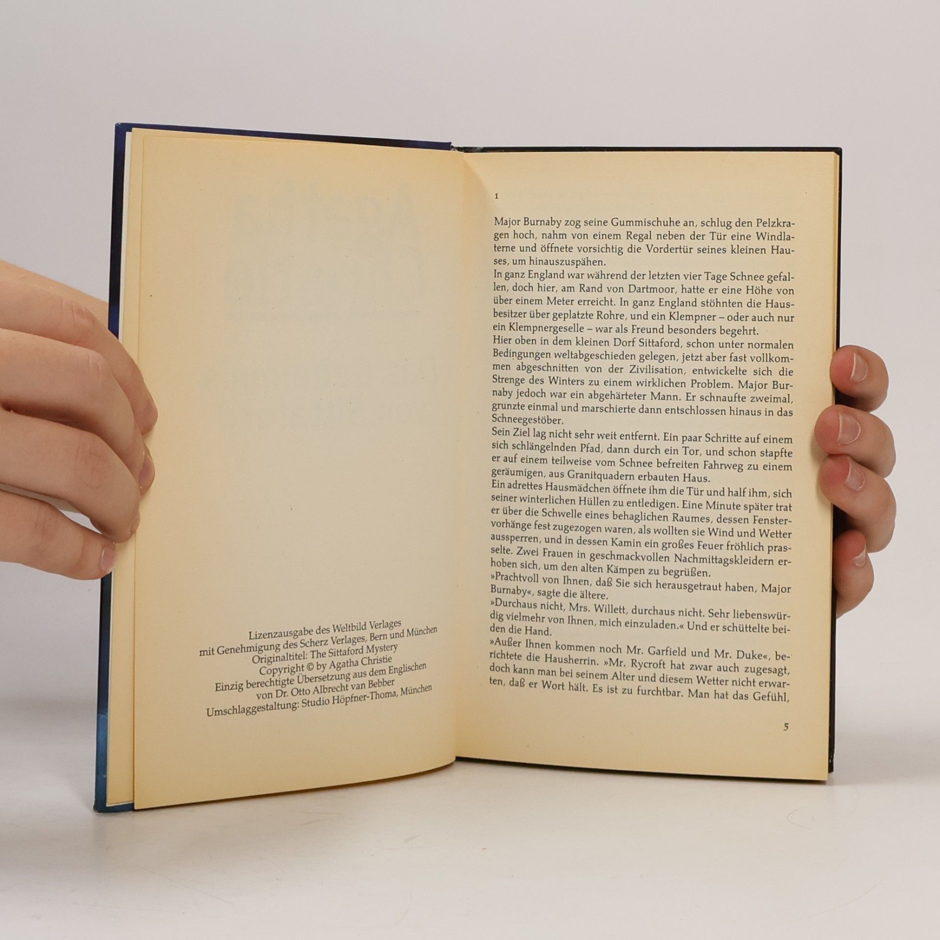Agatha Christie Das Geheimnis von Sittaford