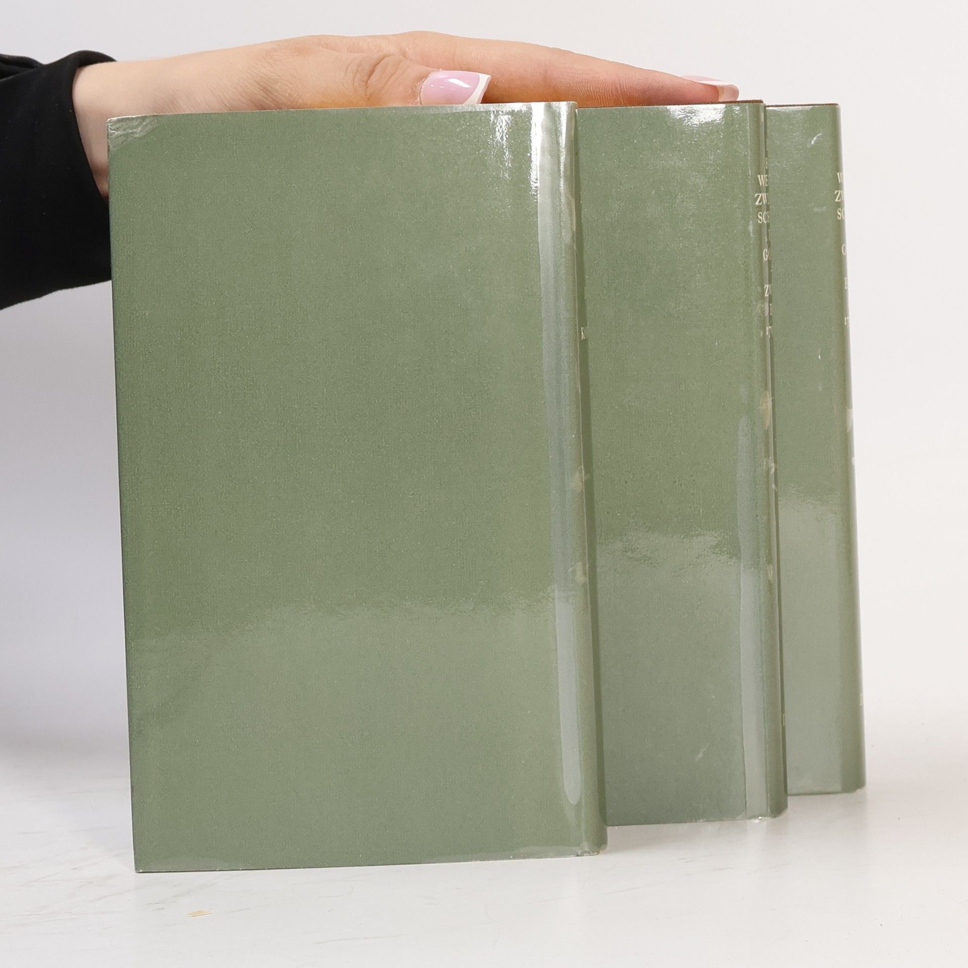 Johann Wolfgang von Goethe Der Briefwechsel zwischen Schiller und Goethe, box 1-3