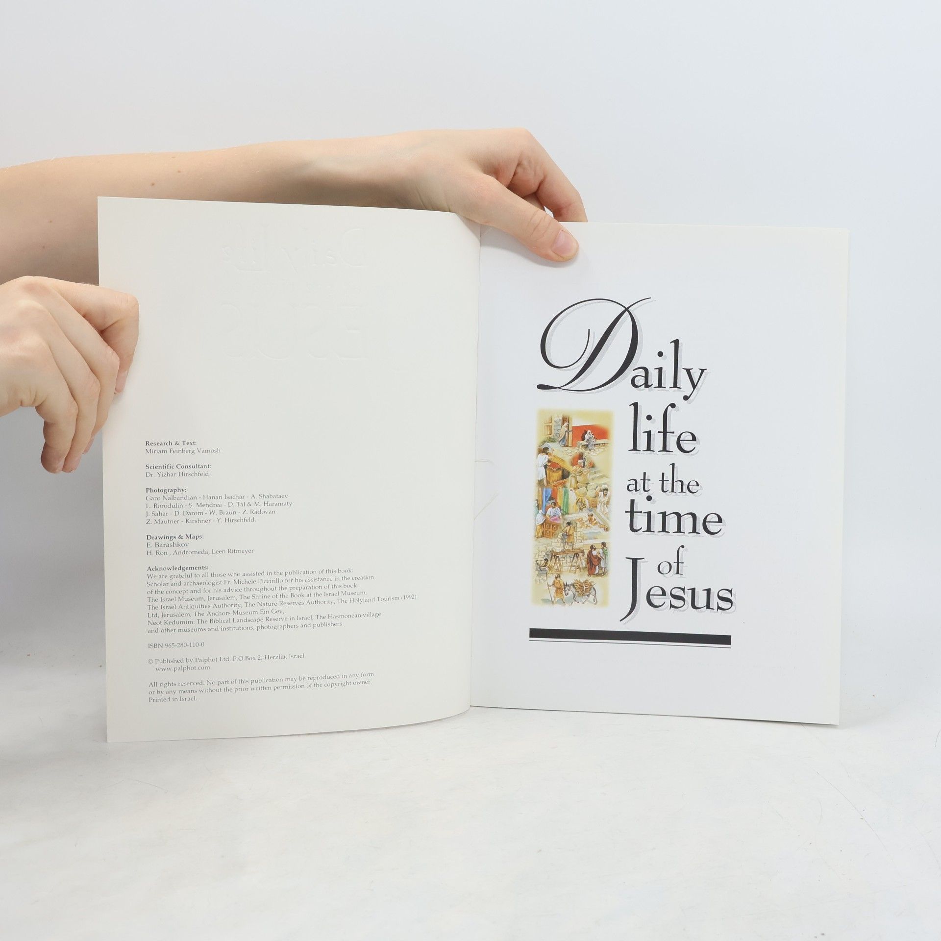 Miriam Feinberg Vamosh Daily Life at the Time of Jesus