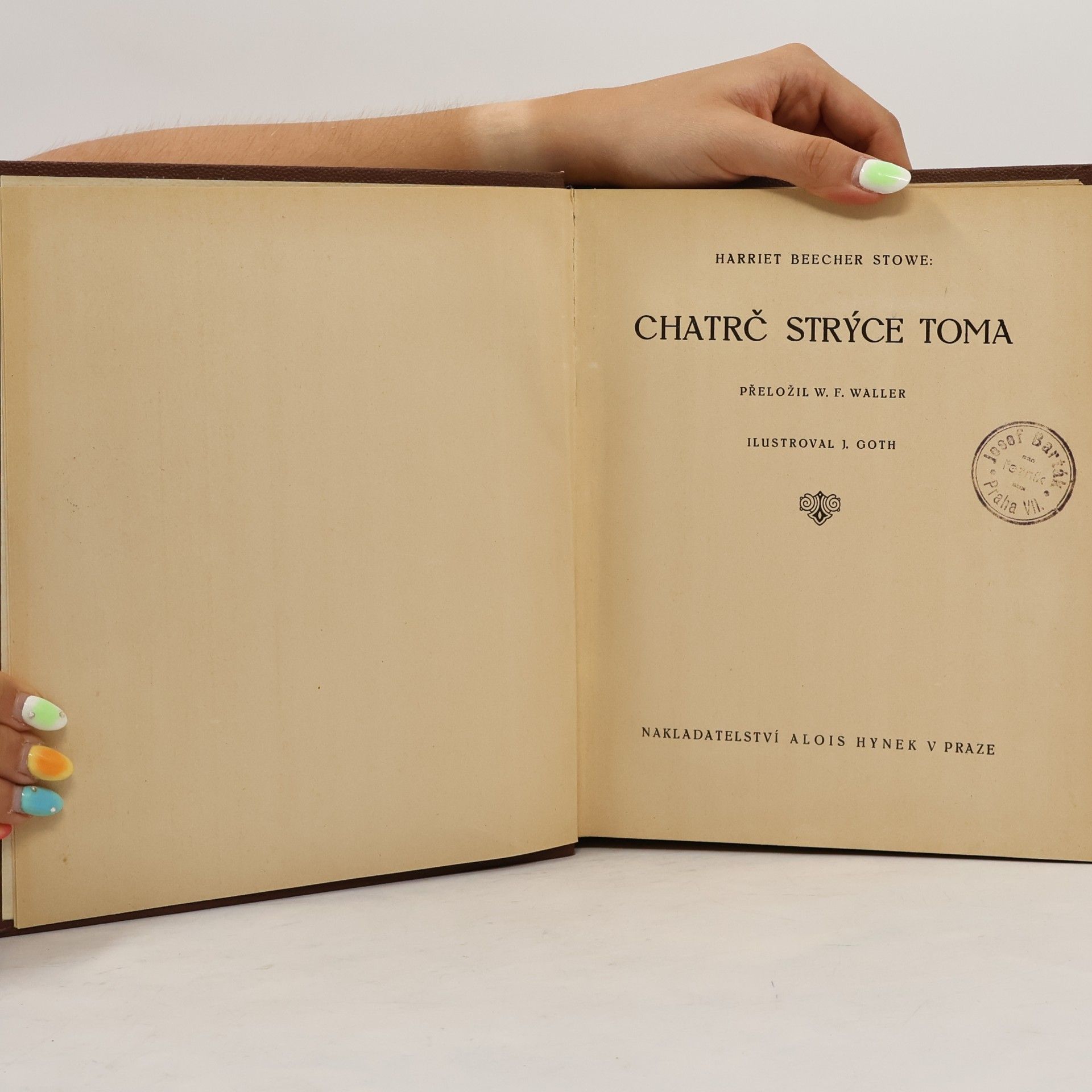Harriet Beecher Stowe Chatrč strýce Toma
