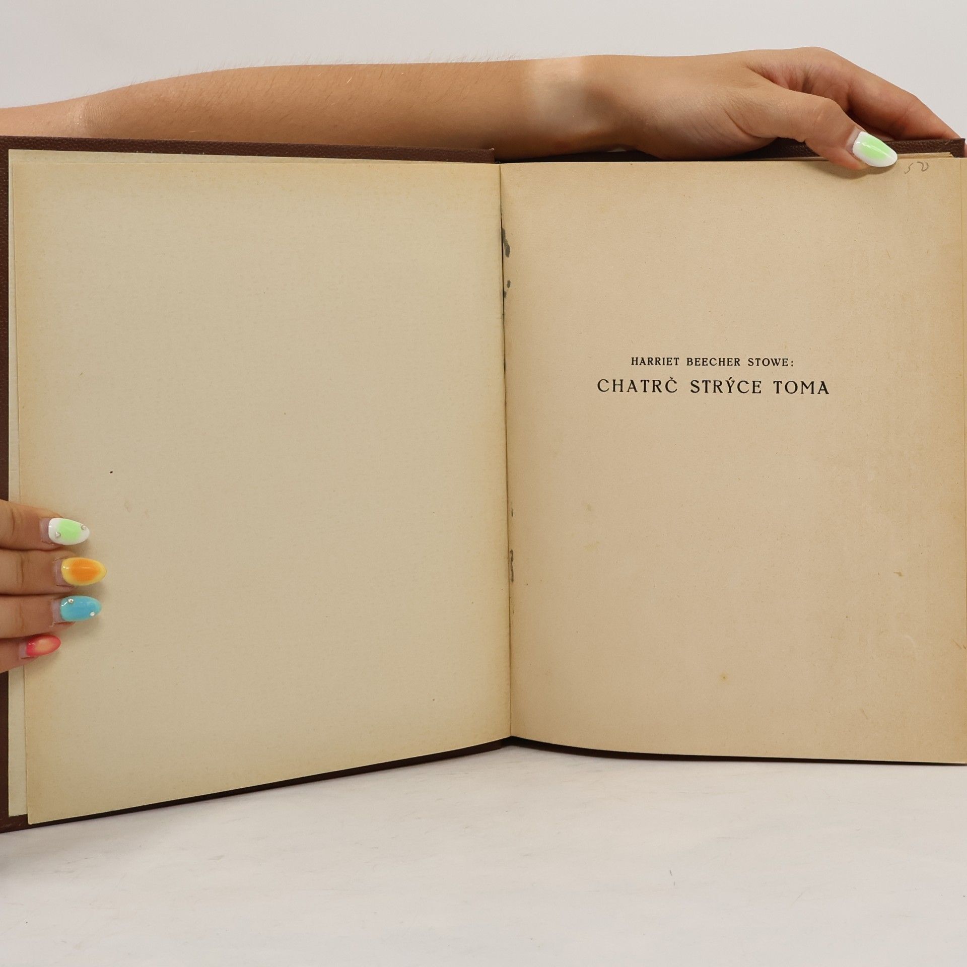 Harriet Beecher Stowe Chatrč strýce Toma