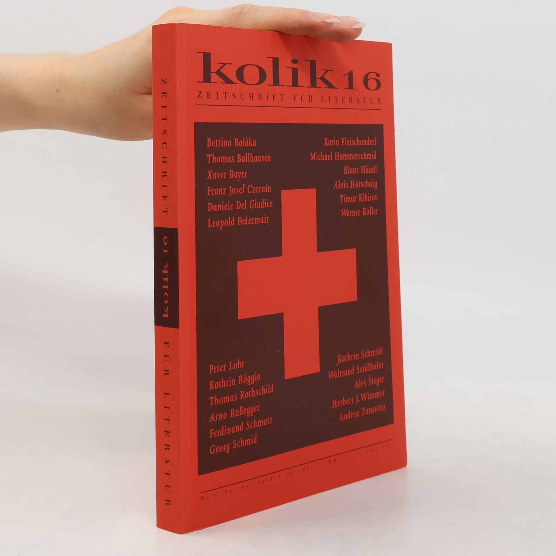 Autorenkollektiv Kolik 16. Zeitschrift für Literatur