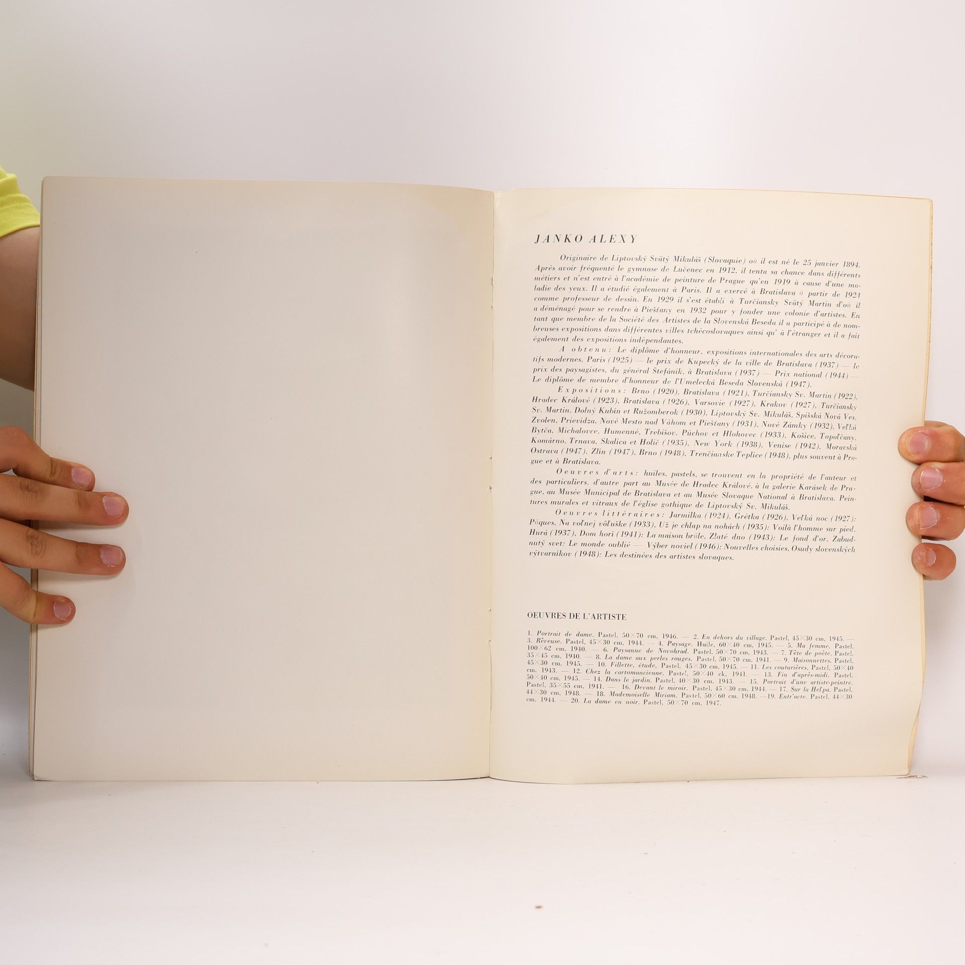 Collectif d'auteurs Janko Alexy. L'Art créateur Slovaque