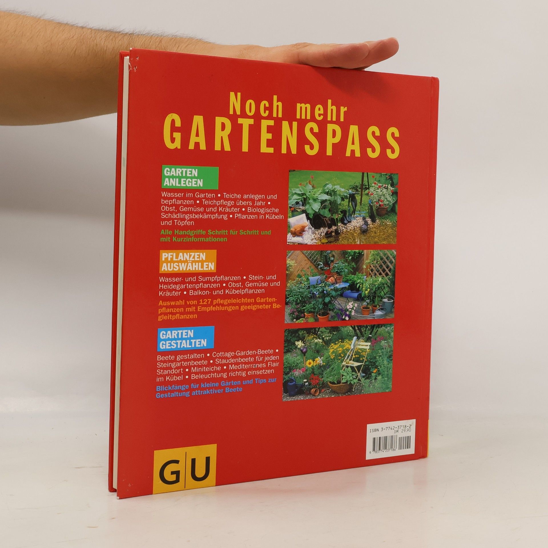 Wolfgang Hensel Noch mehr Gartenspaß ... mit Wasser im Garten, ... mit Kübelpflanzen, ... mit Obst, Gemüse und Kräutern