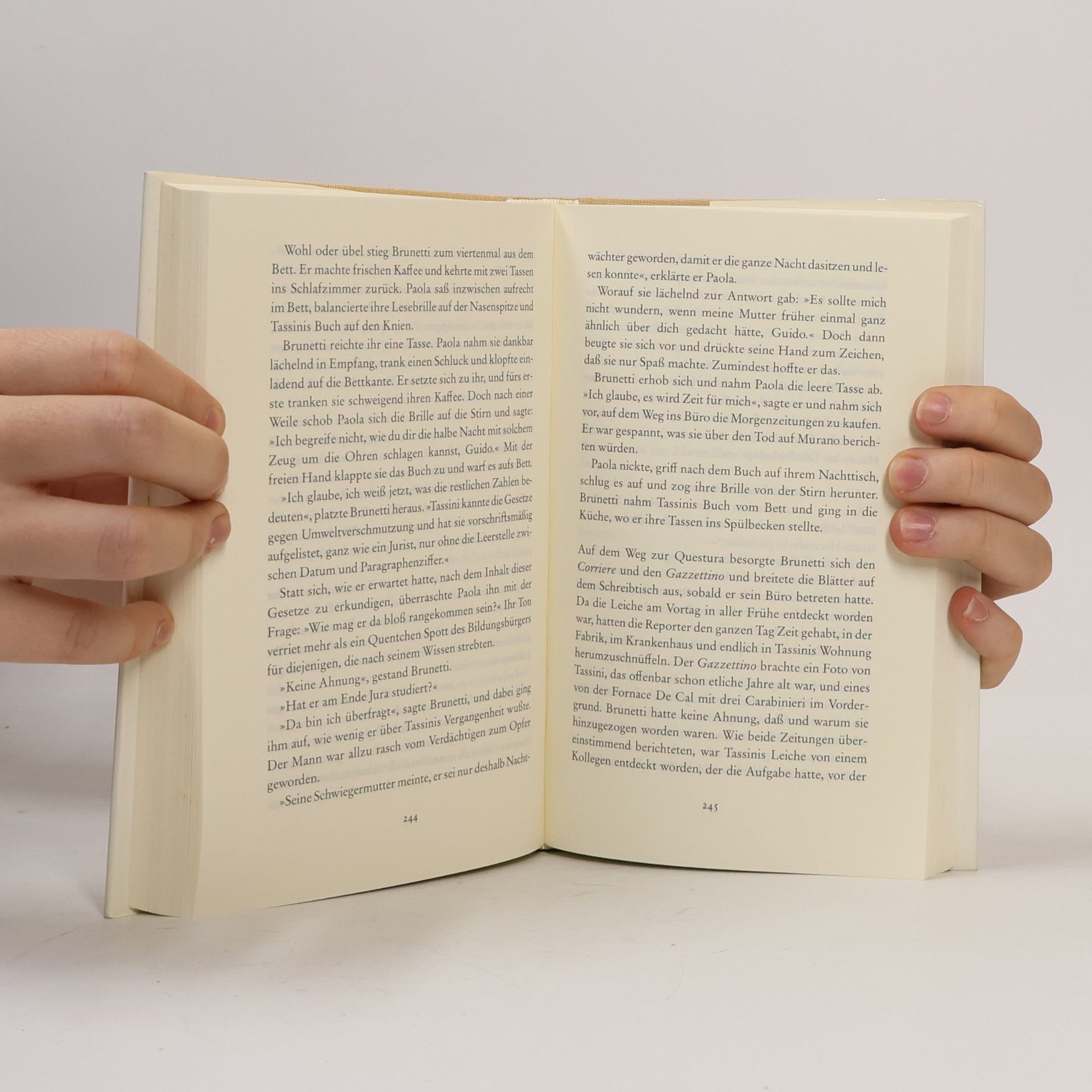 Donna Leon Wie durch ein dunkles Glas
