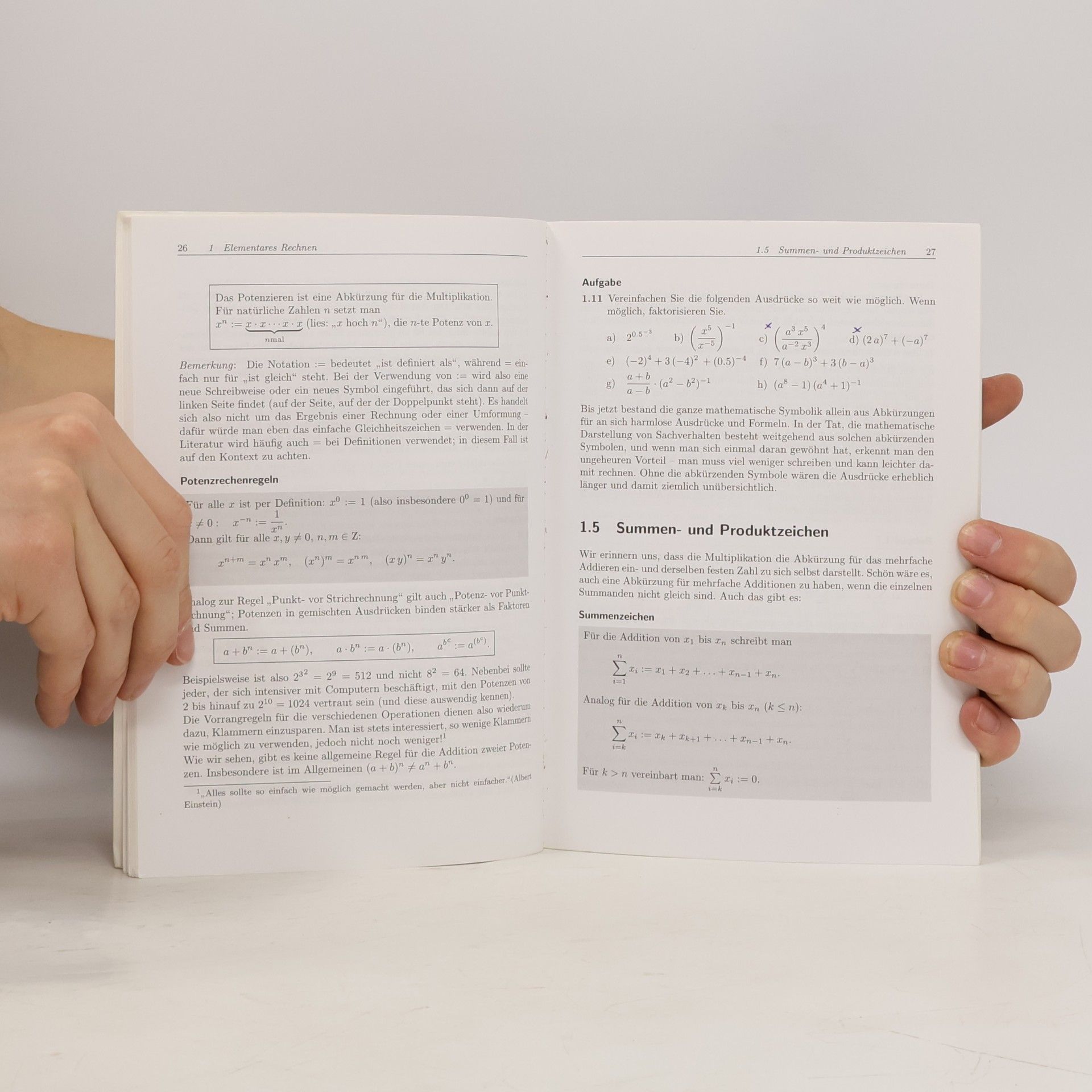 Michael Knorrenschild Vorkurs Mathematik