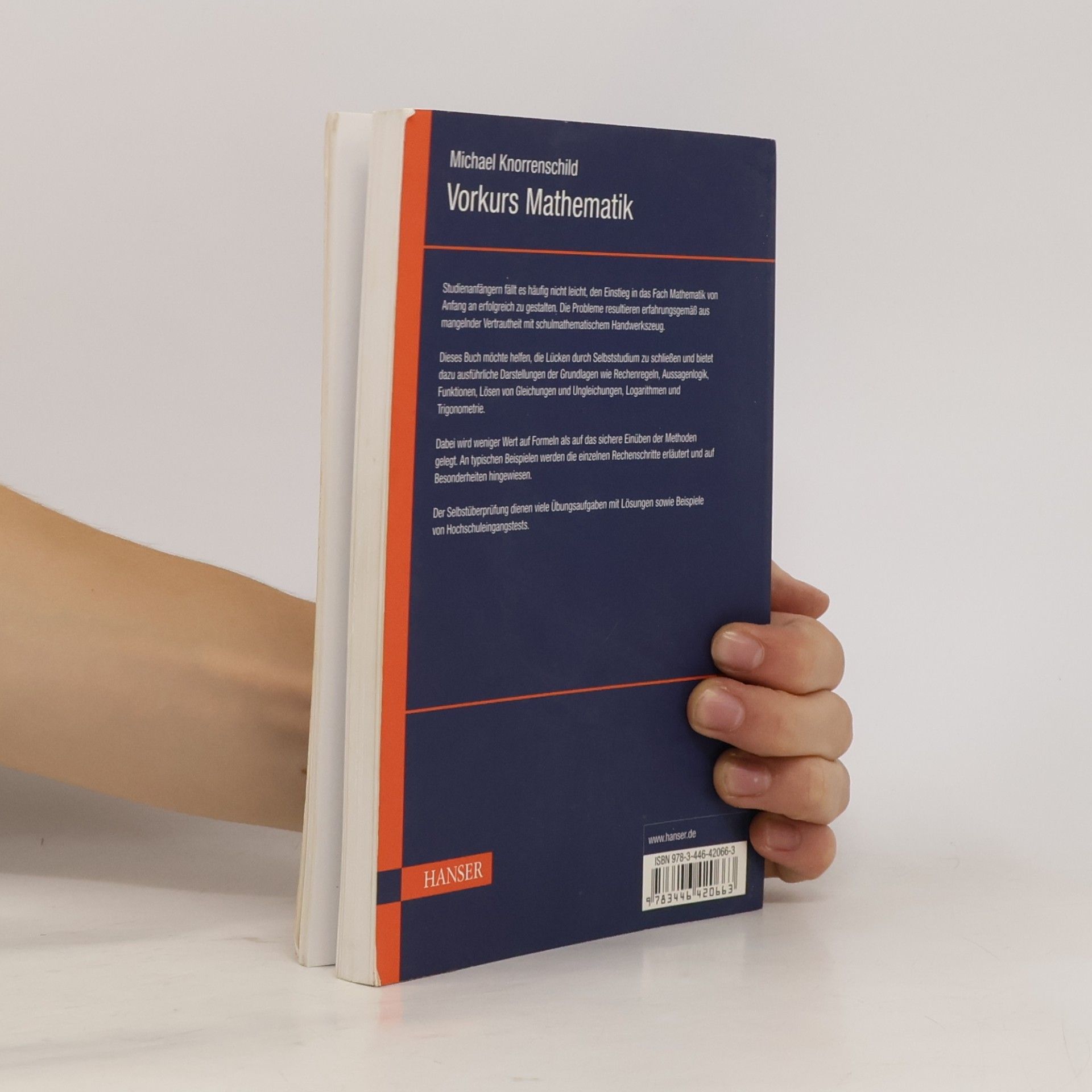Michael Knorrenschild Vorkurs Mathematik