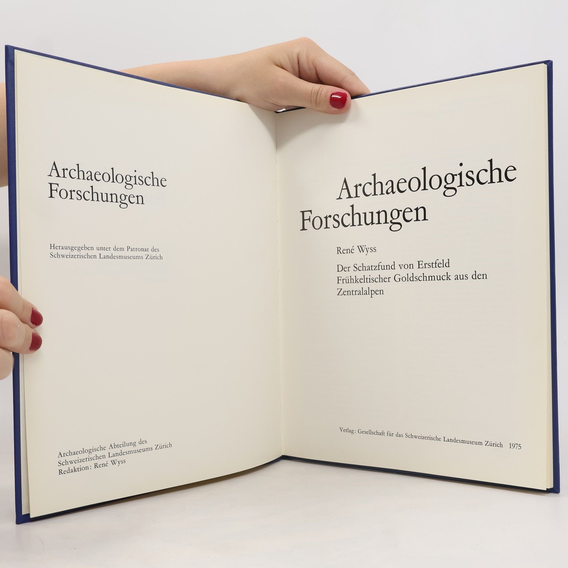 René Wyss Archaeologische Forschungen