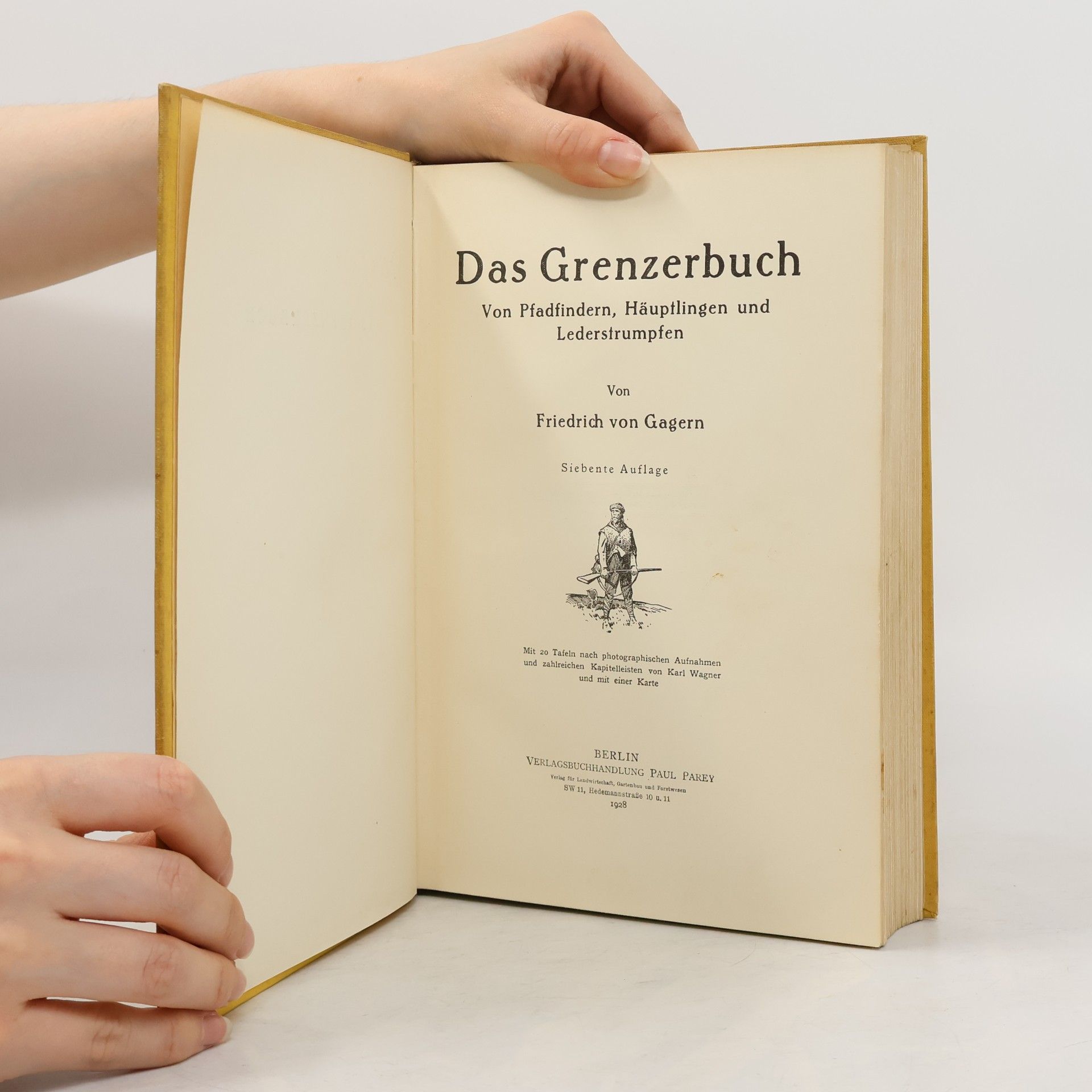 Friedrich von Gagern Das Grenzerbuch