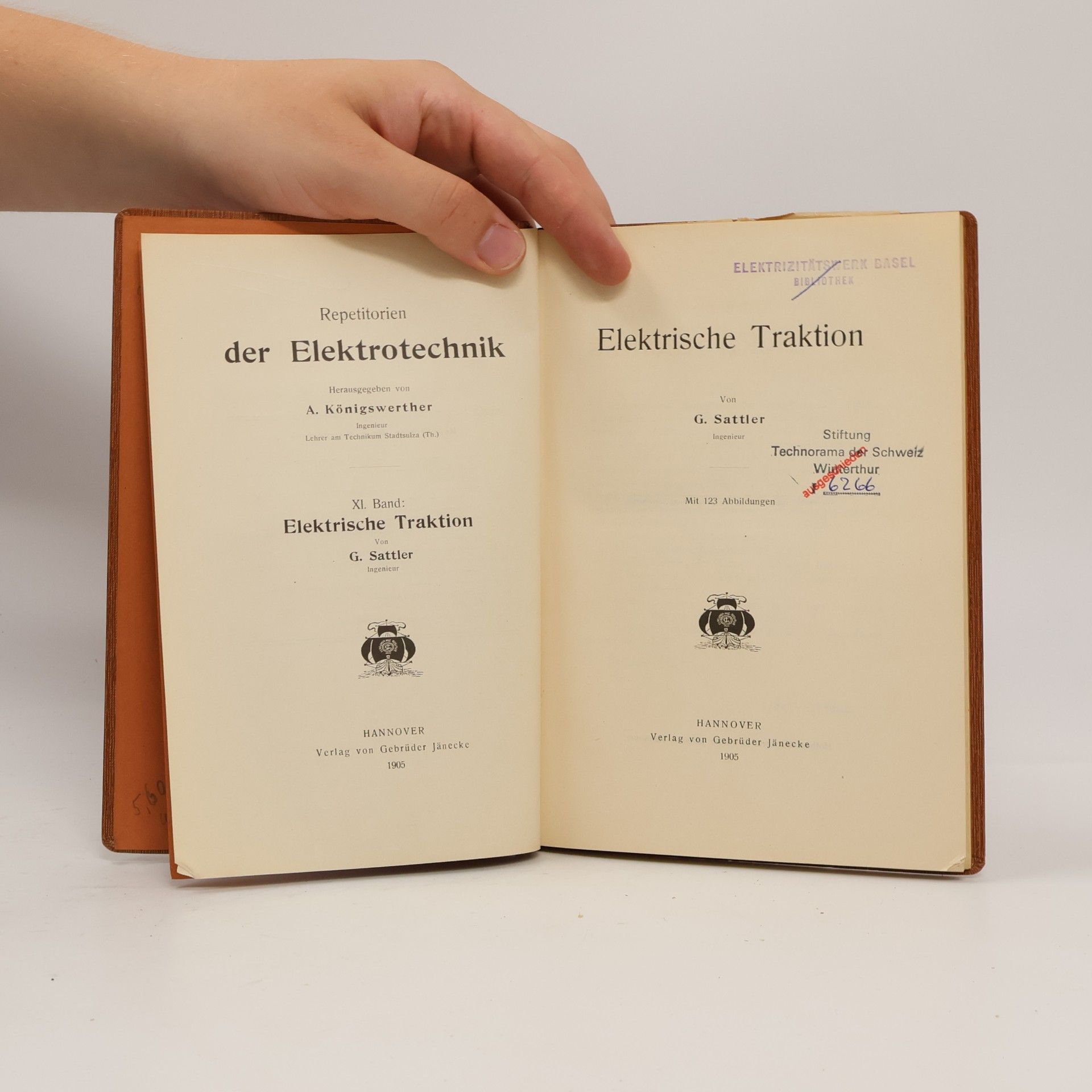 Gerhard Sattler Elektrische Traktion