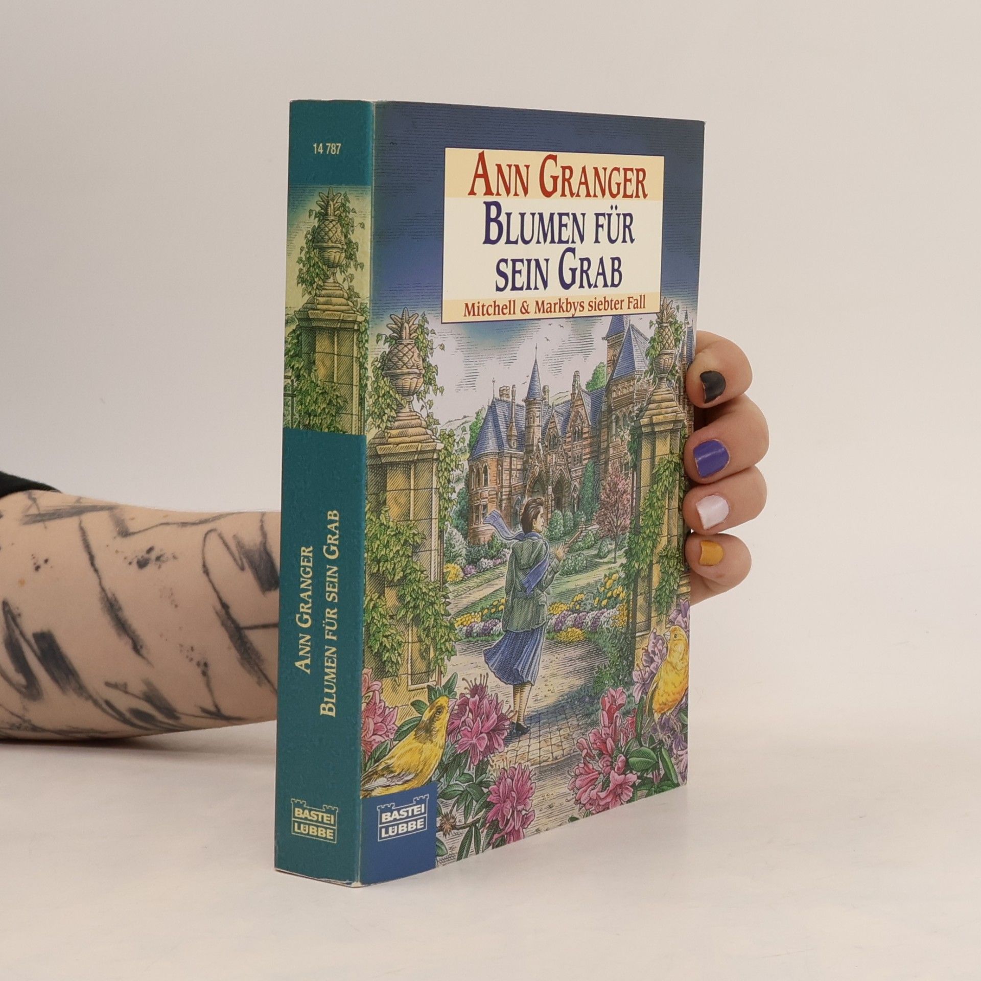 Ann Granger Blumen für sein Grab