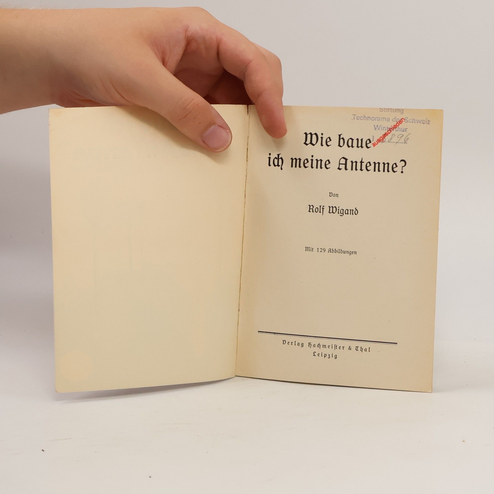Rolf Wigand Wie baue ich meine Antenne?
