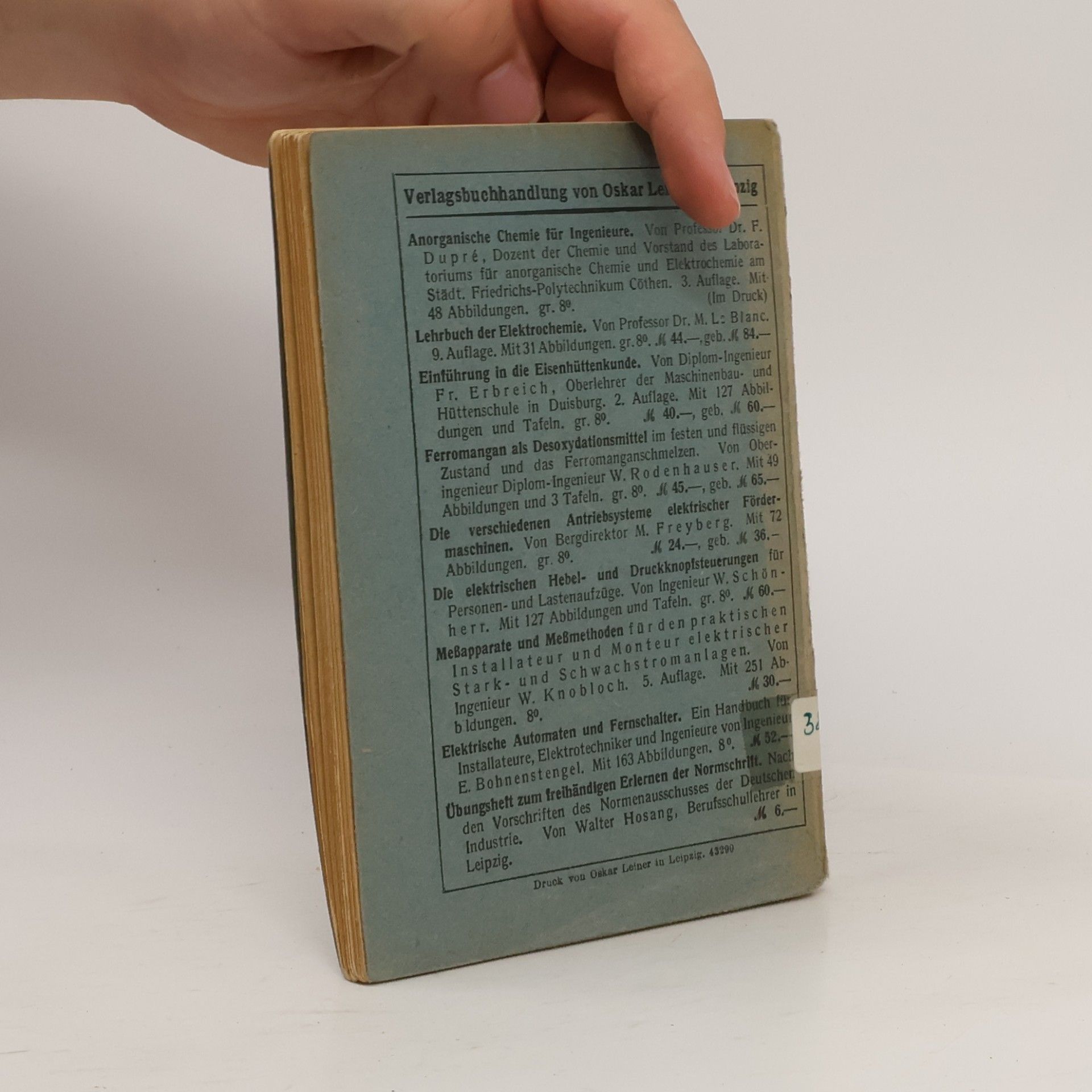 M. Lachmann Schule der elektrischen Schaltungen