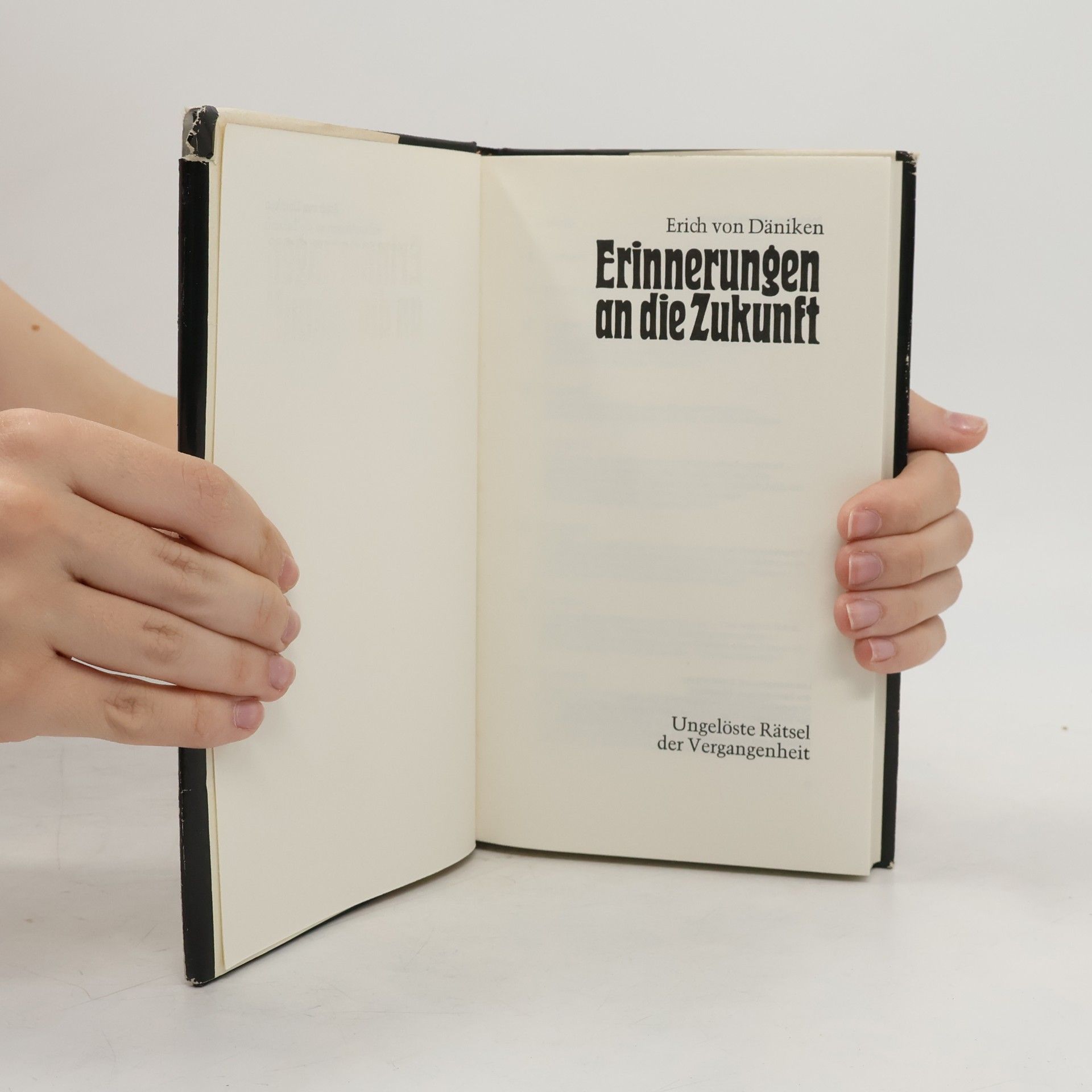 Erich von Däniken Erinnerungen an die Zukunft