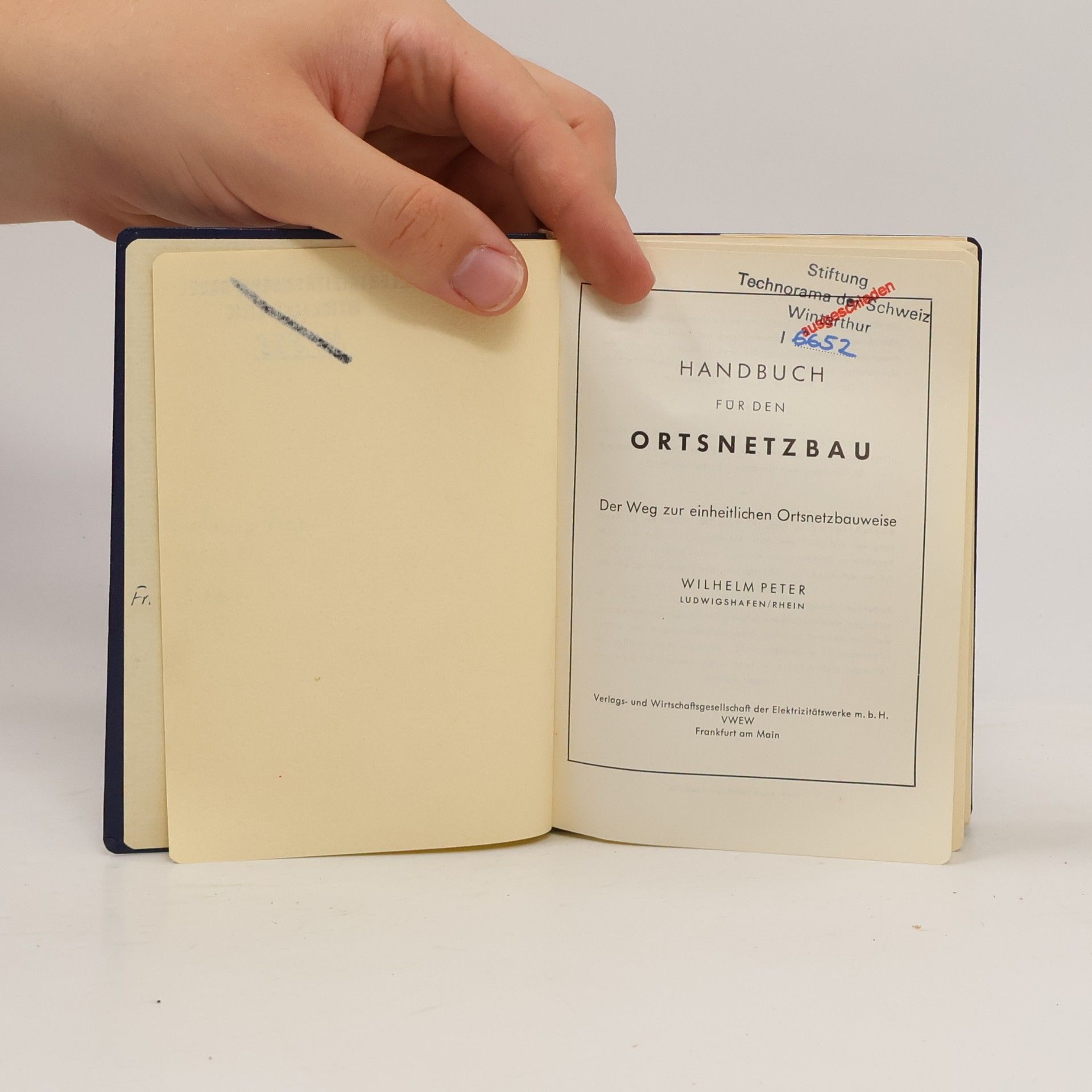 Wilhelm Peter Handbuch für den Ortsnetzbau