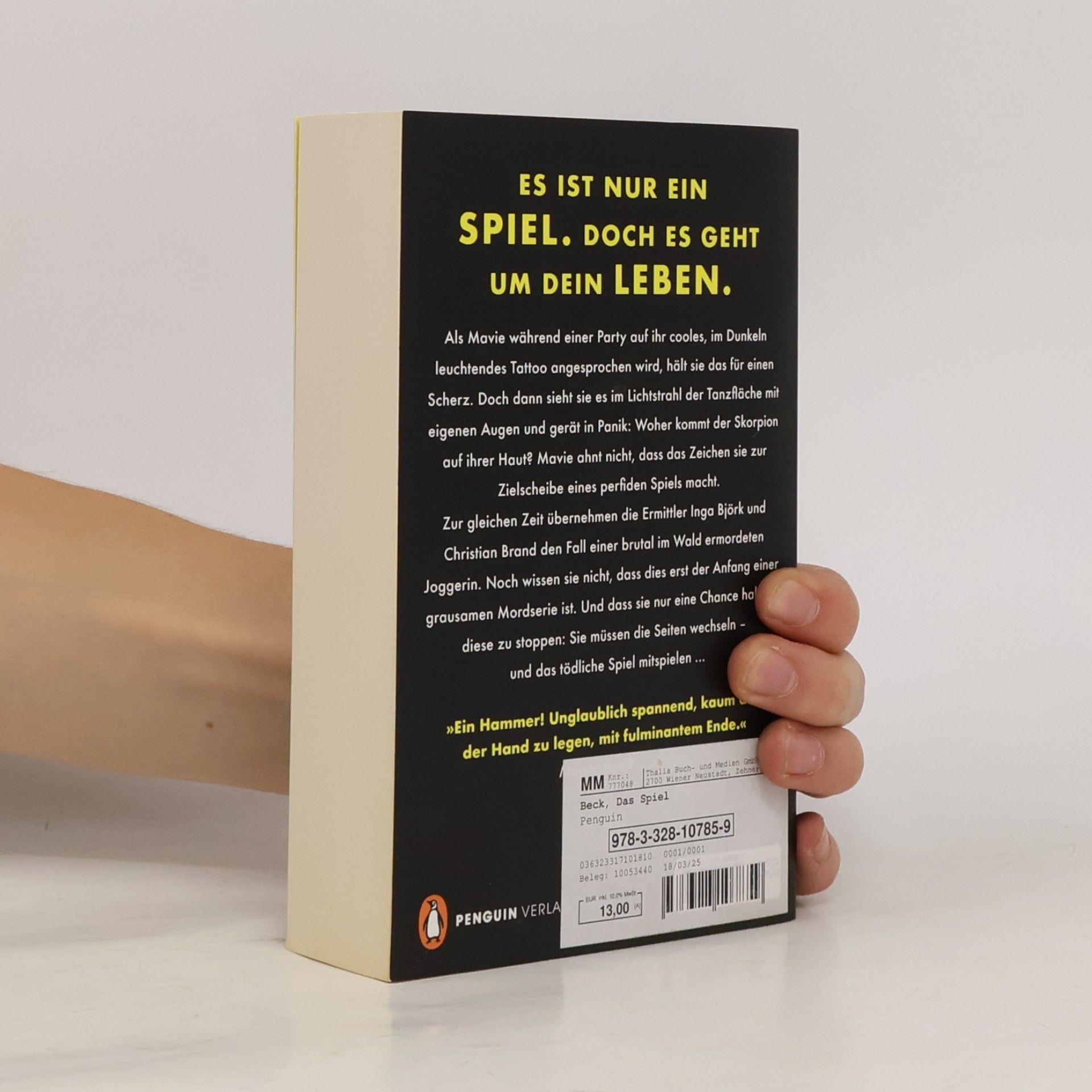 Jan Beck Das Spiel