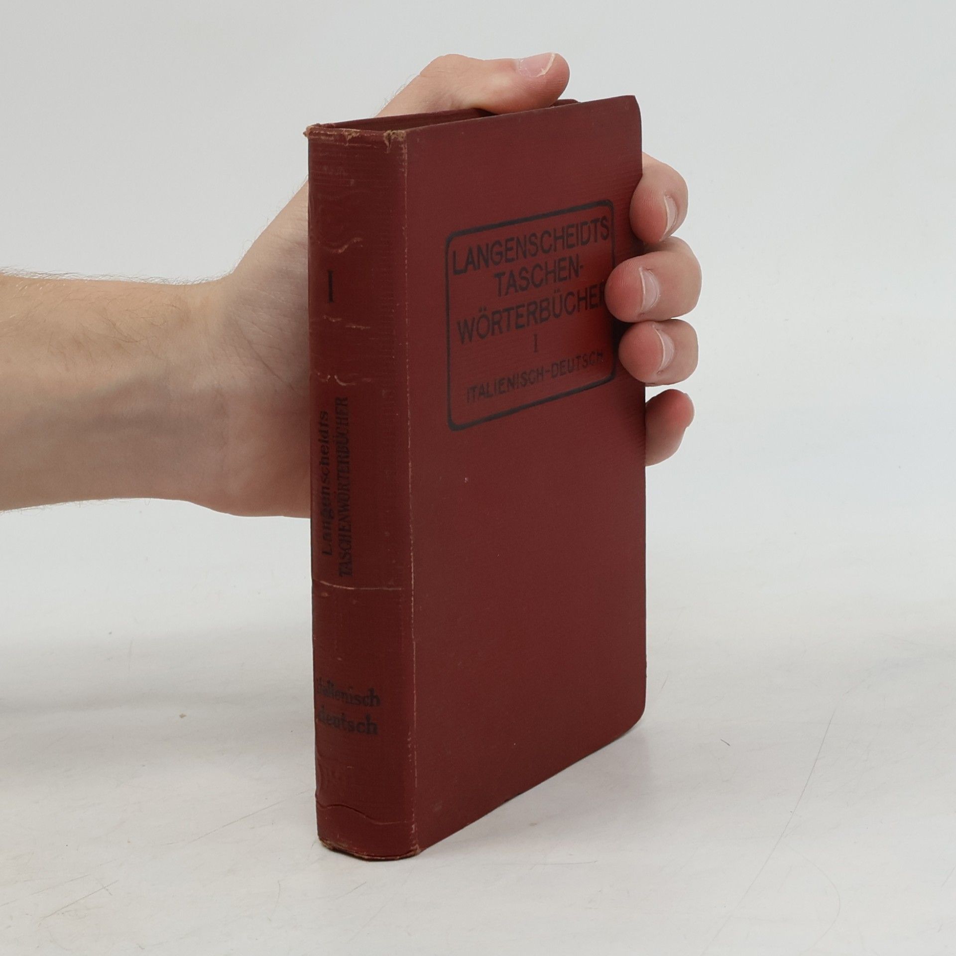 kolektiv Langenscheidts Taschen-Wörterbücher I. Italienisch-Deutsch