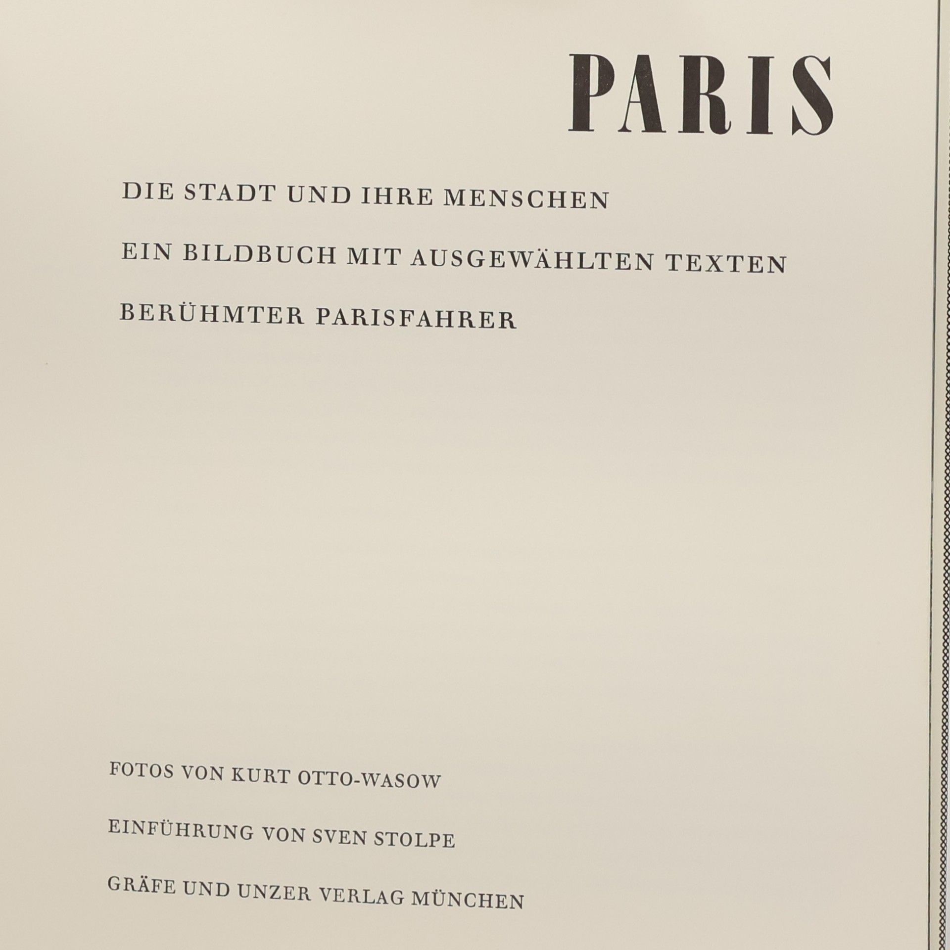 Sven Stolpe Paris