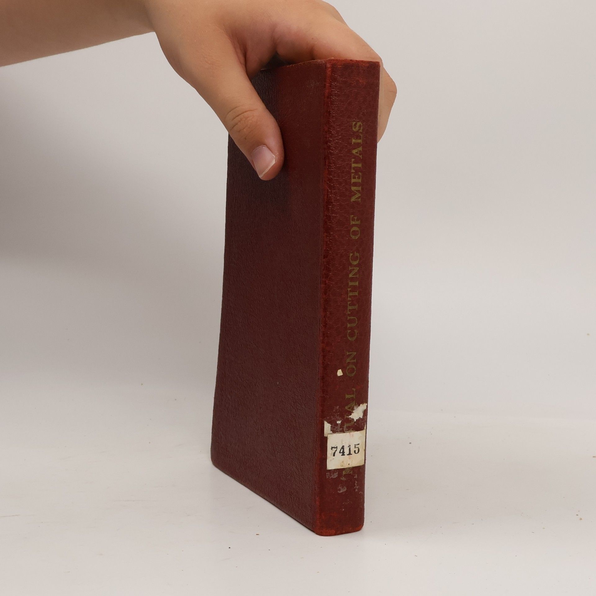 Autorenkollektiv Manual On Cutting Of Metals