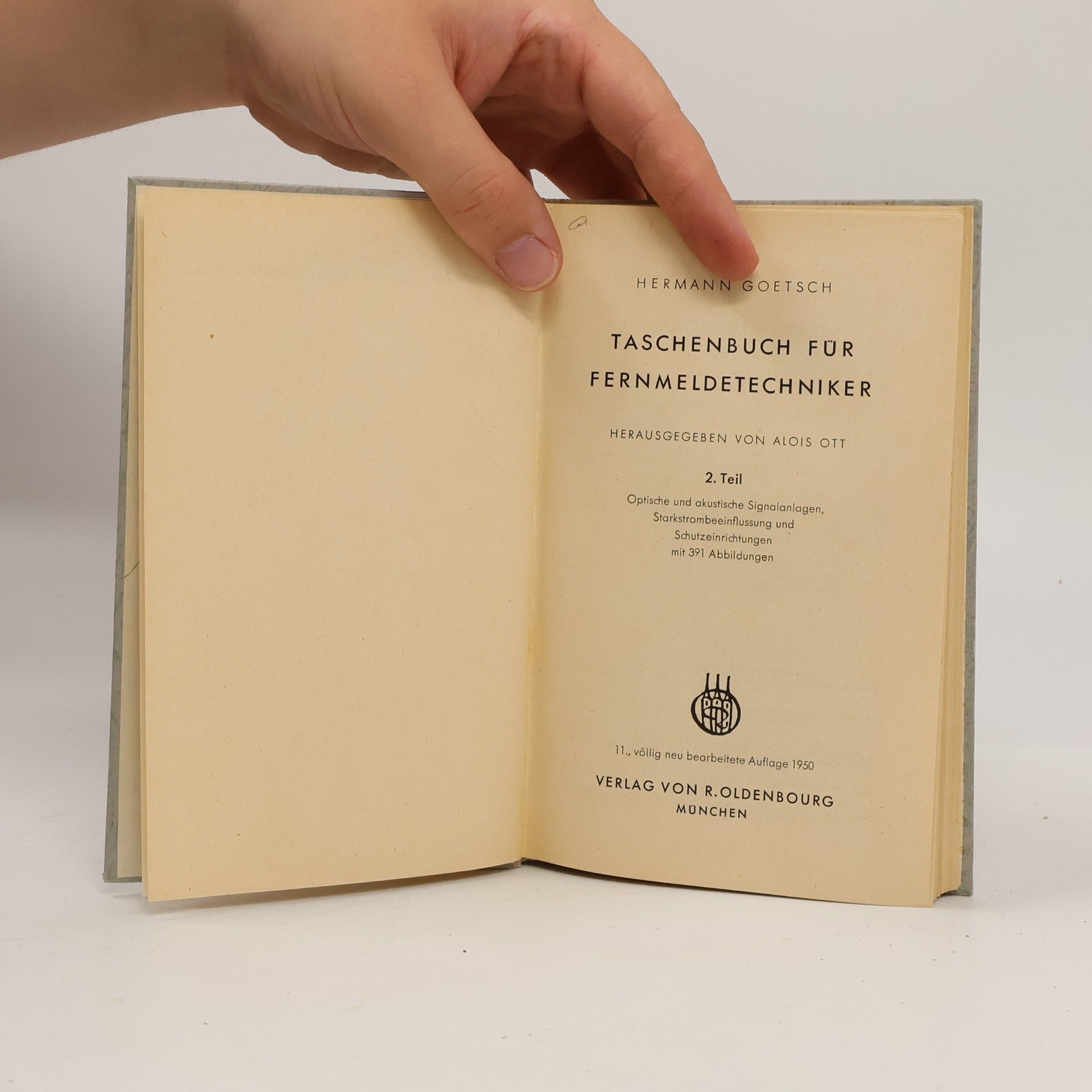 Hermann Goetsch Taschenbuch für Fernmeldetechniker II. Teila