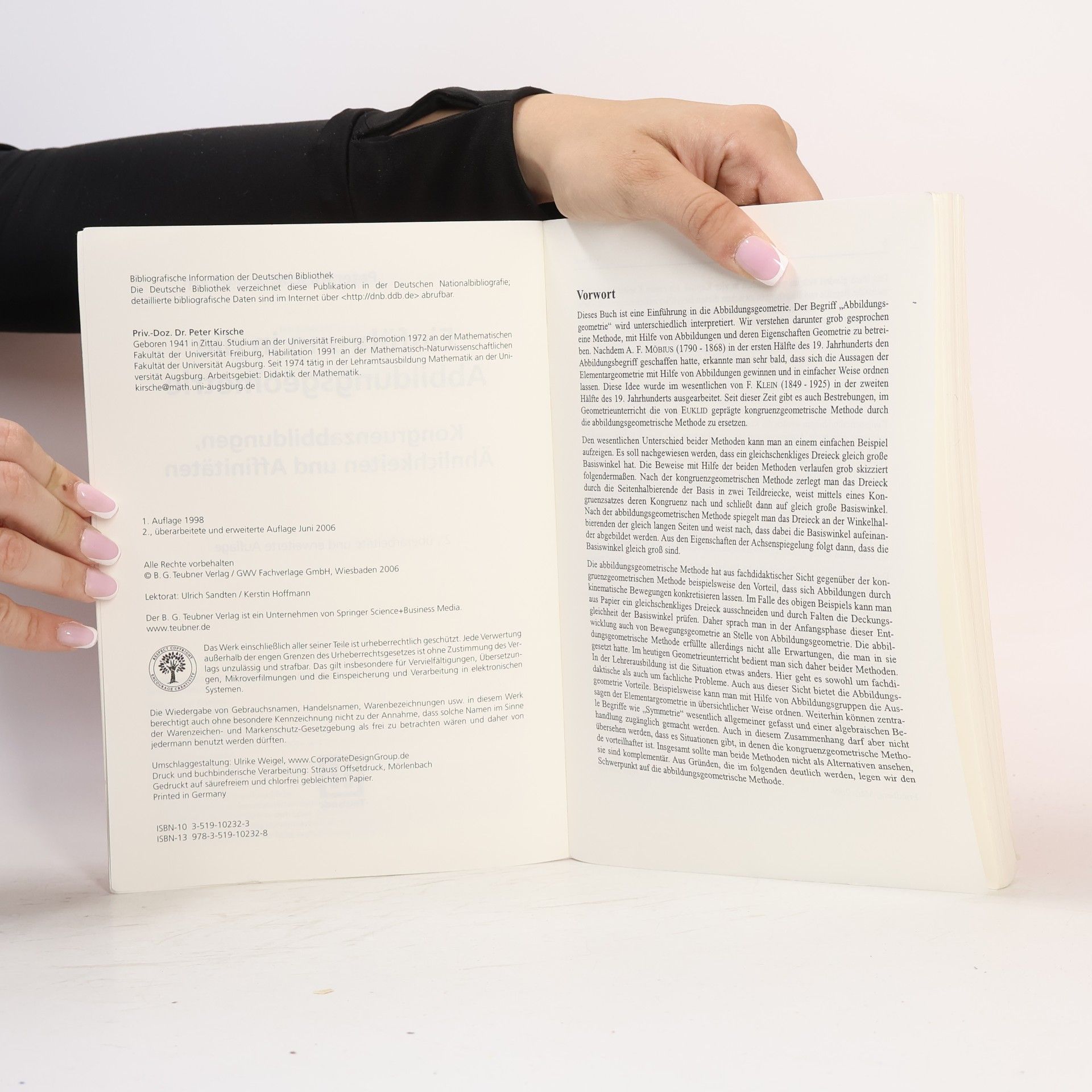 Peter Kirsche Einführung in die Abbildungsgeometrie