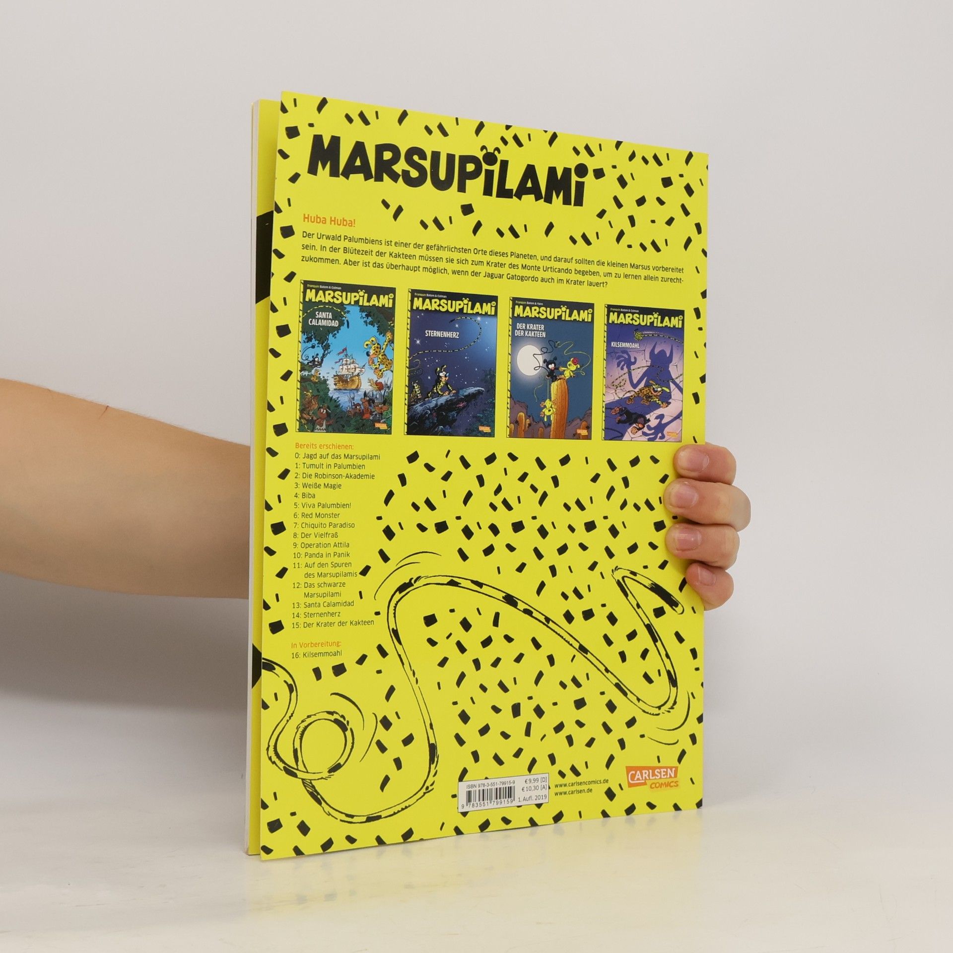 André Franquin Marsupilami - 15: Der Krater der Kakteen
