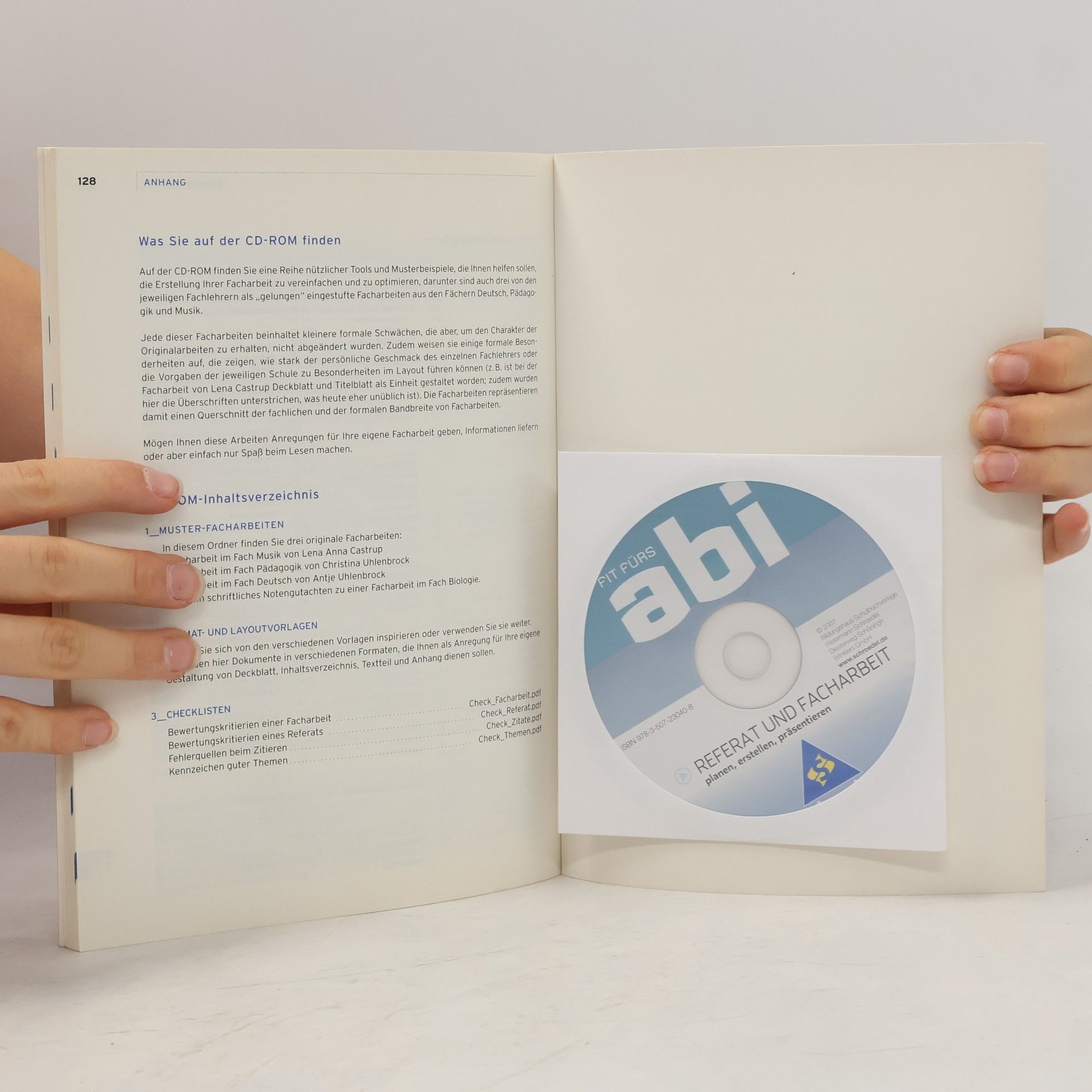 Karlheinz Uhlenbrock Fit fürs Abi: Referat und Facharbeit