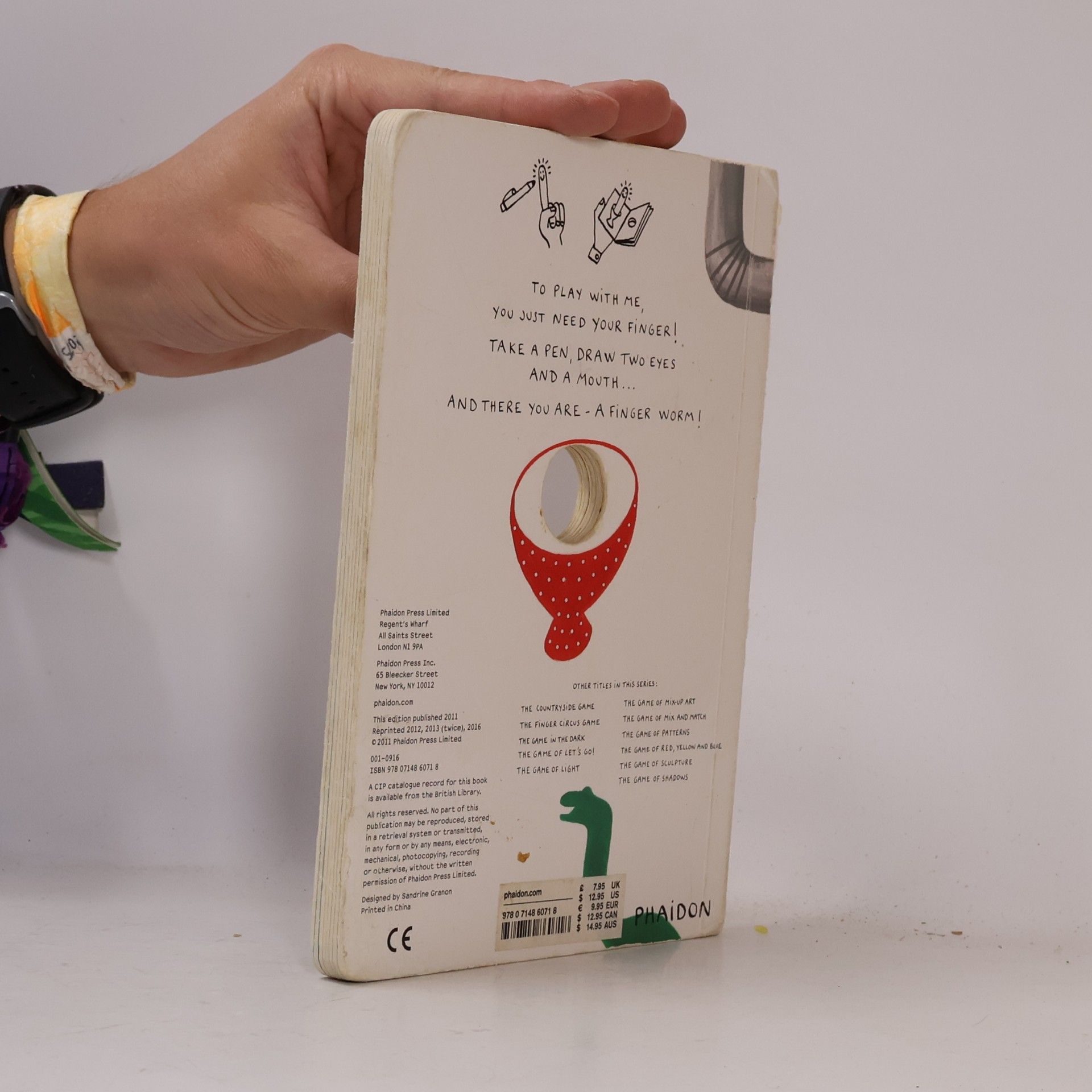 Hervé Tullet The game of finger worms