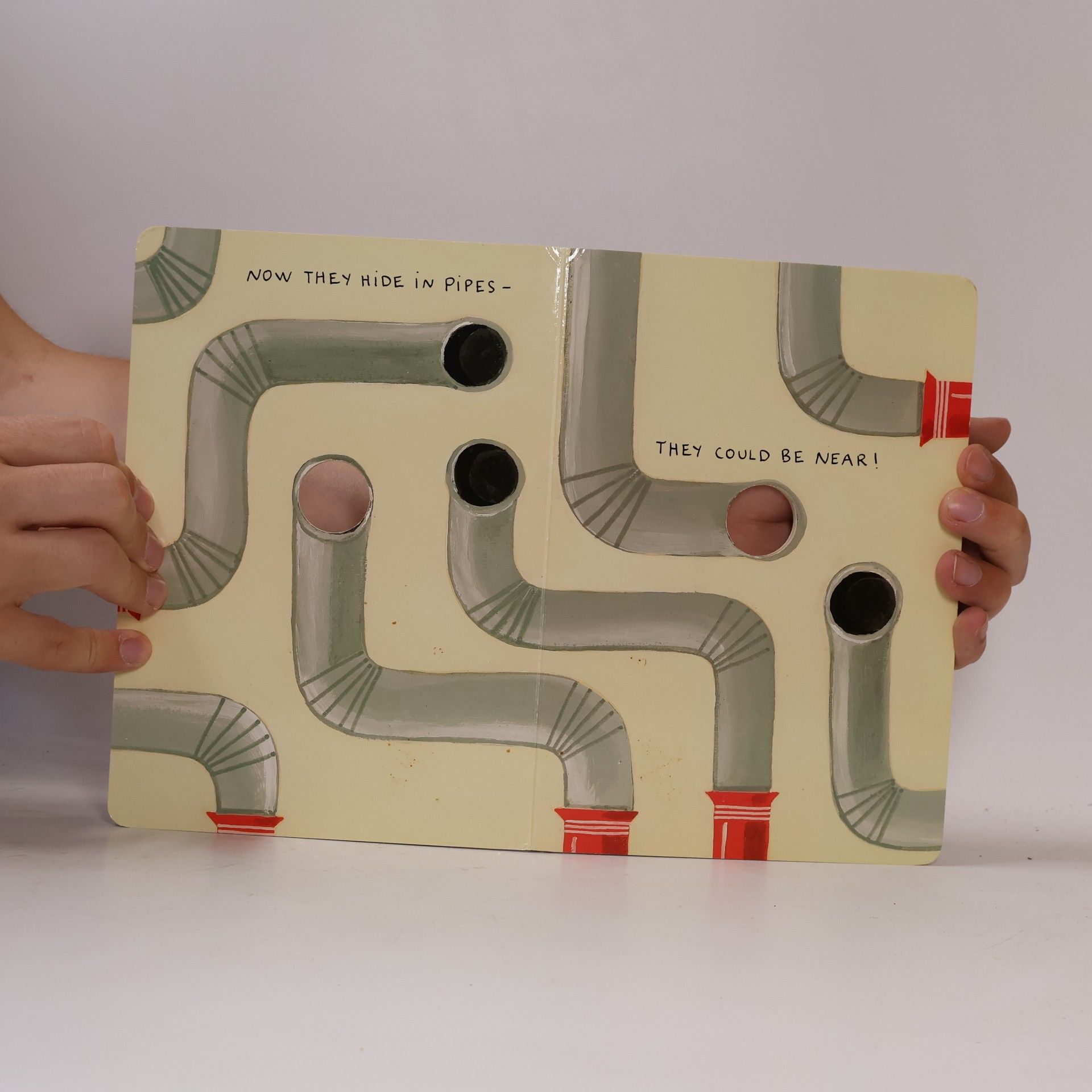 Hervé Tullet The game of finger worms