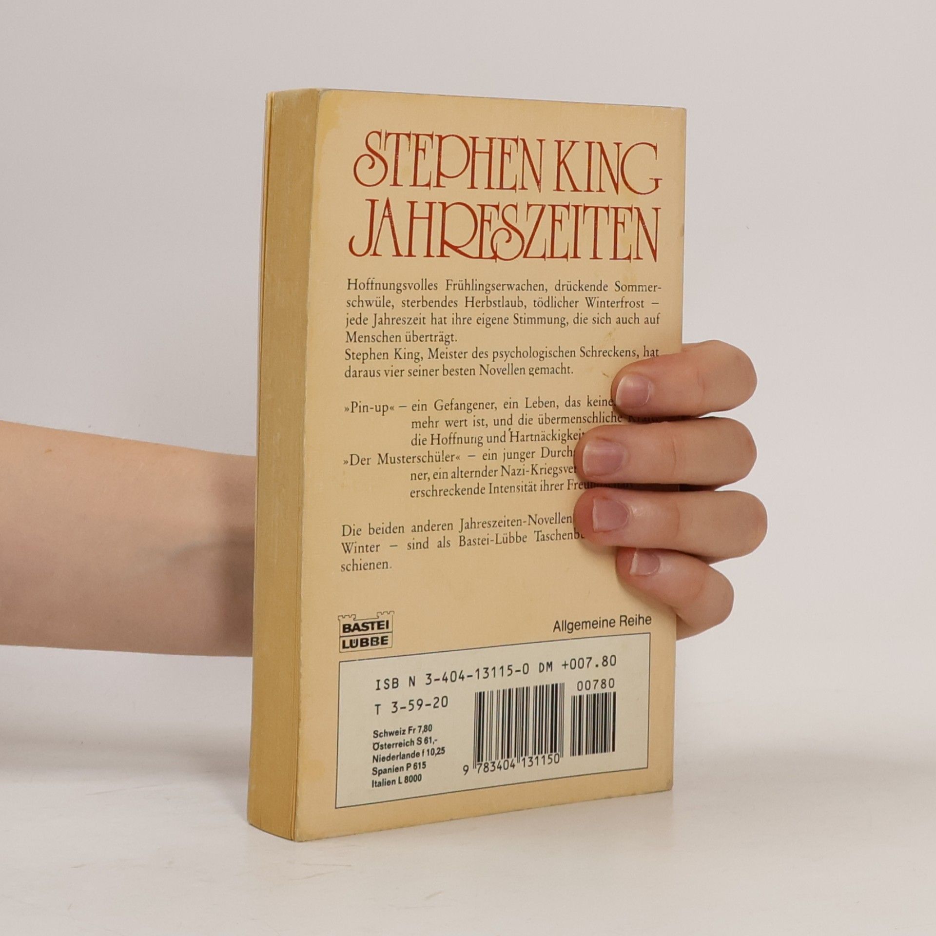 Stephen King Jahreszeiten