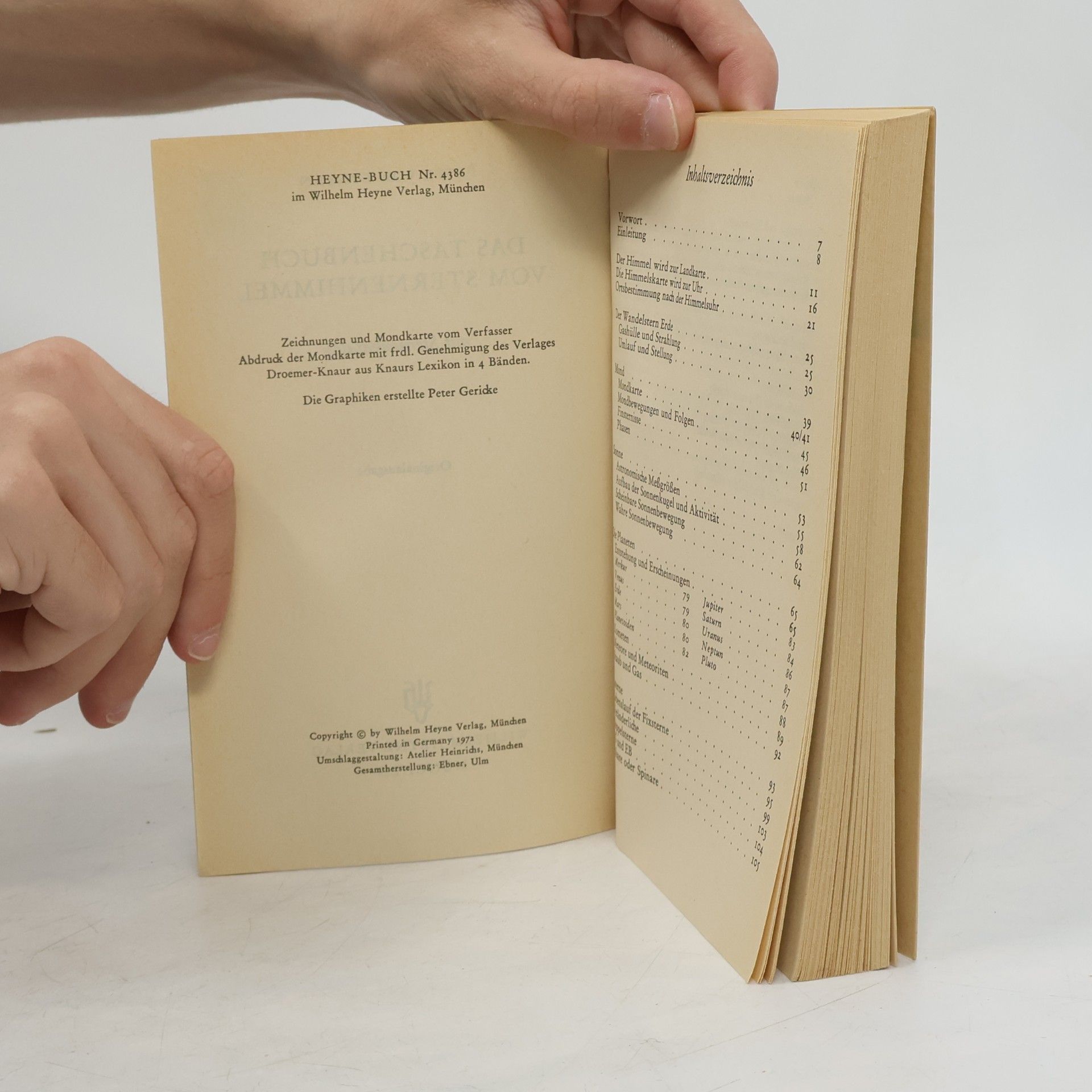 Peter von Eynern Das Taschenbuch vom Sternenhimmel