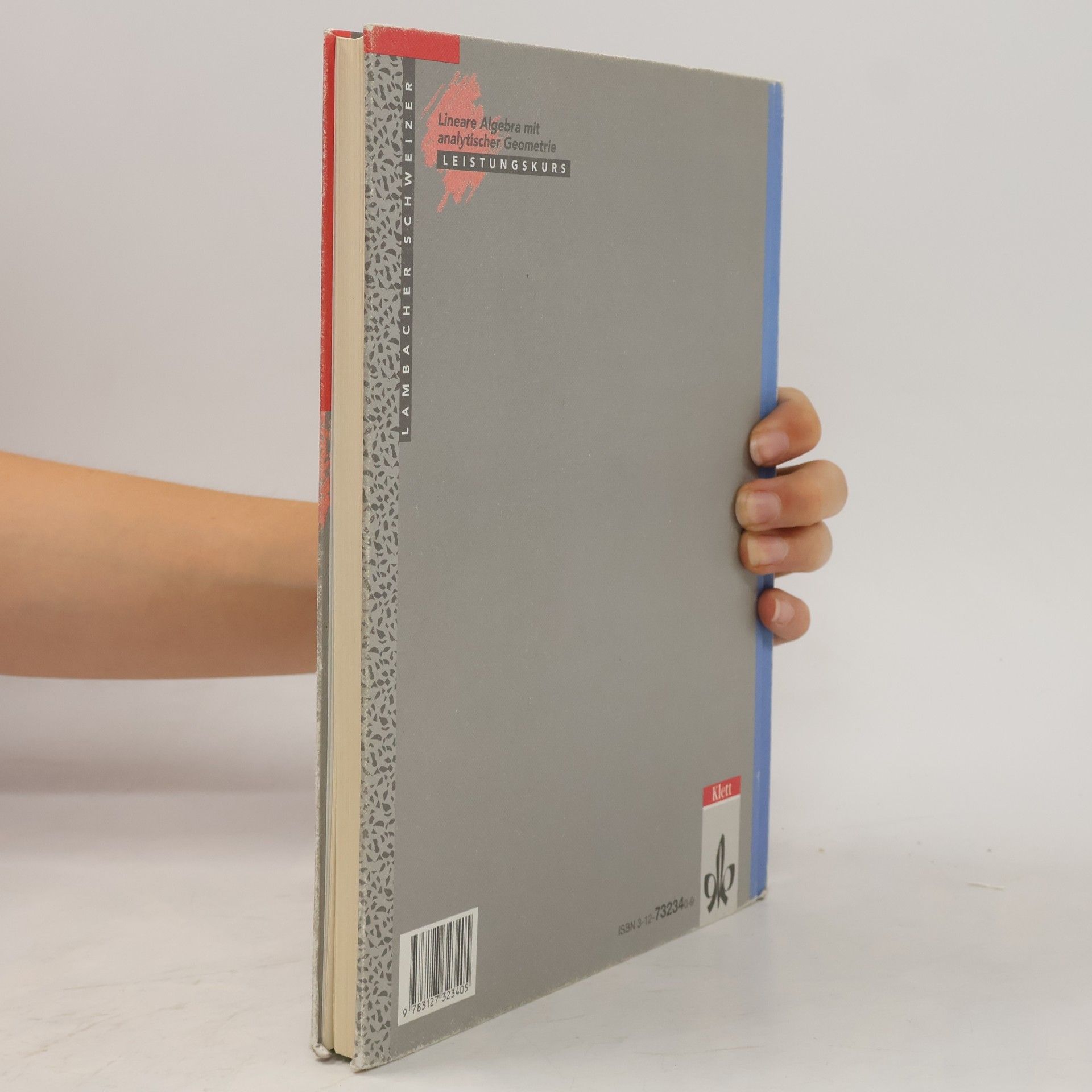 Detlef Lind Lambacher-Schweizer, Lineare Algebra mit analytischer Geometrie
