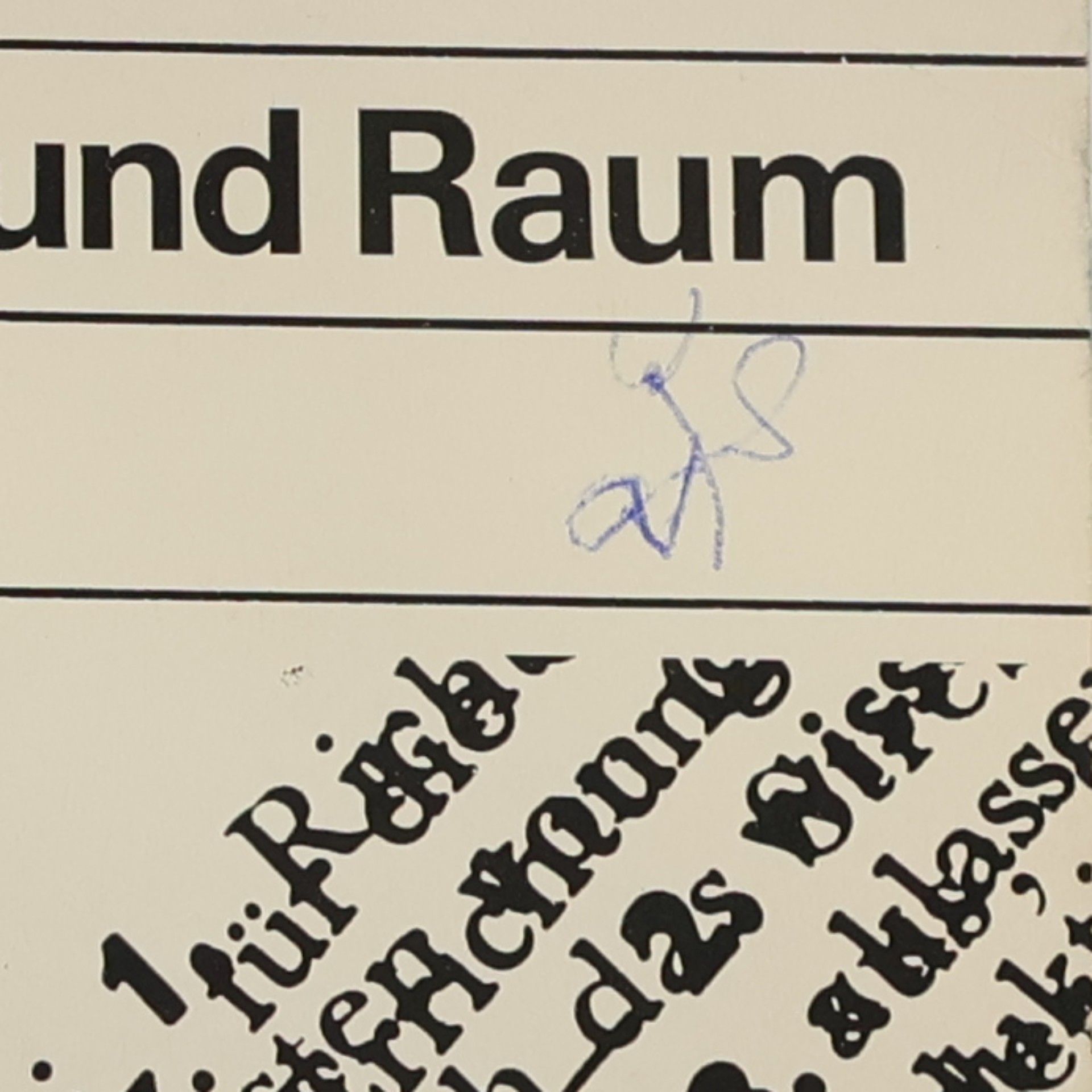 Lothar Kuhne Gegenstand und Raum