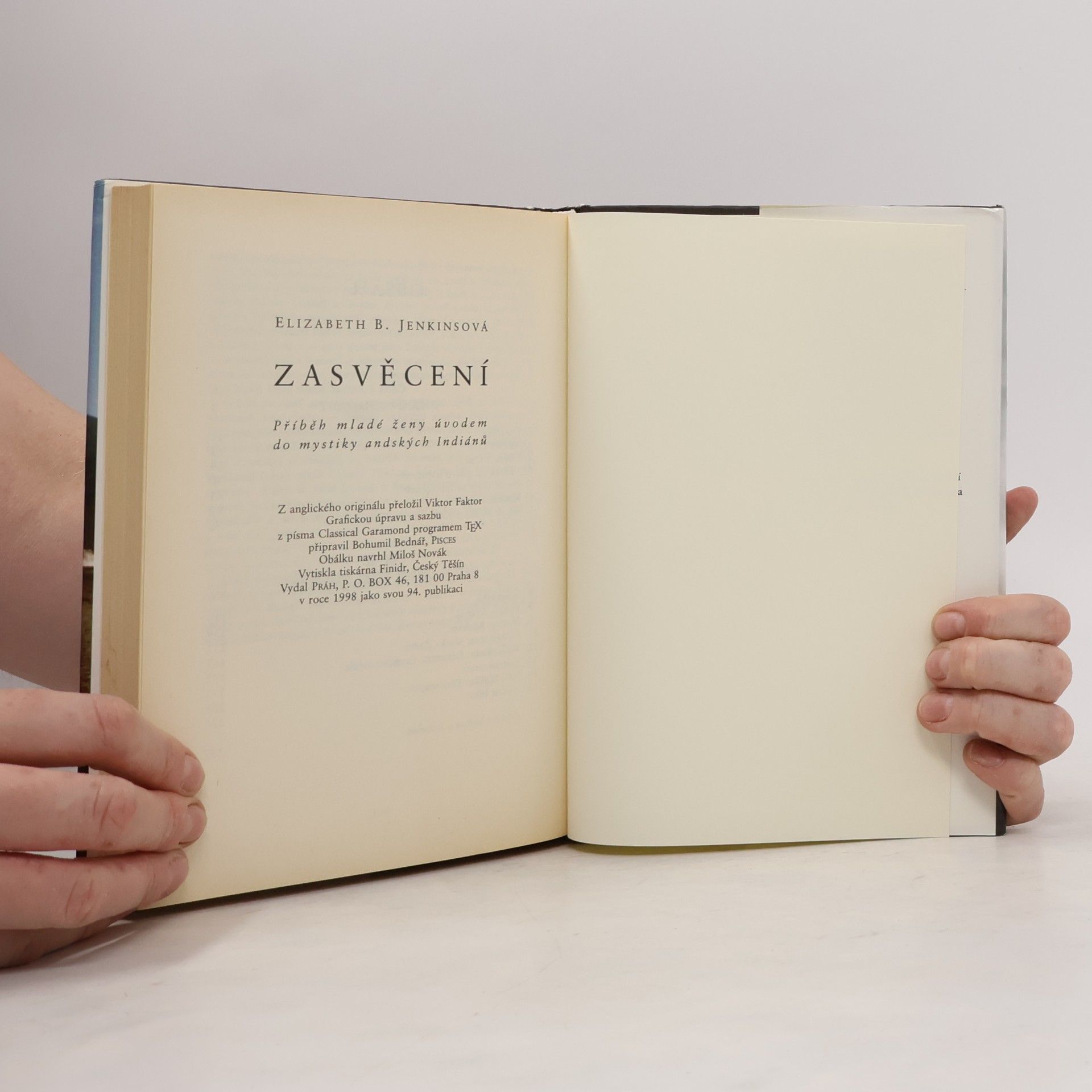 Elizabeth B. Jenkins Zasvěcení