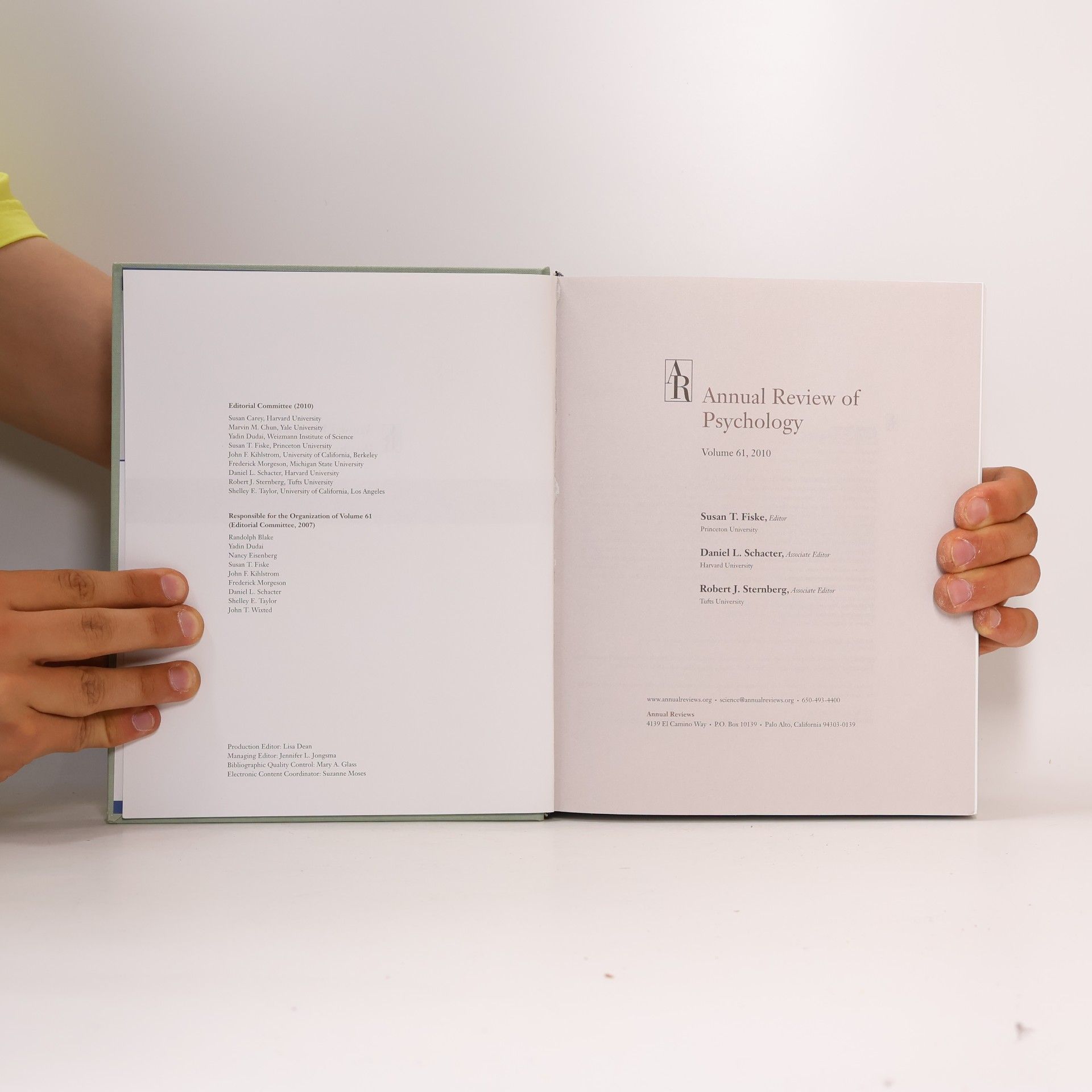 Henk Aarts Annual Review of Psychology