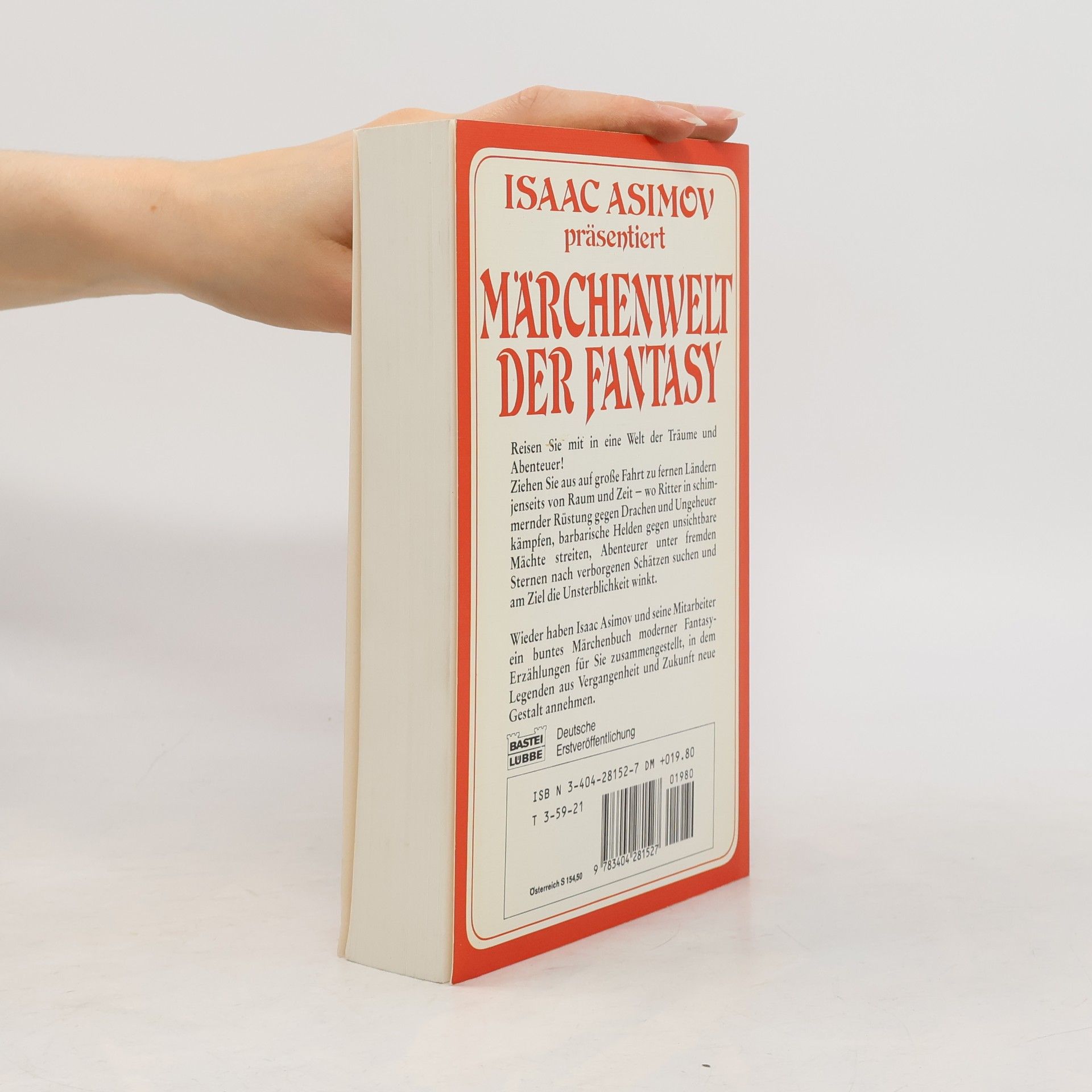 Isaac Asimov Märchenwelt der Fantasy.